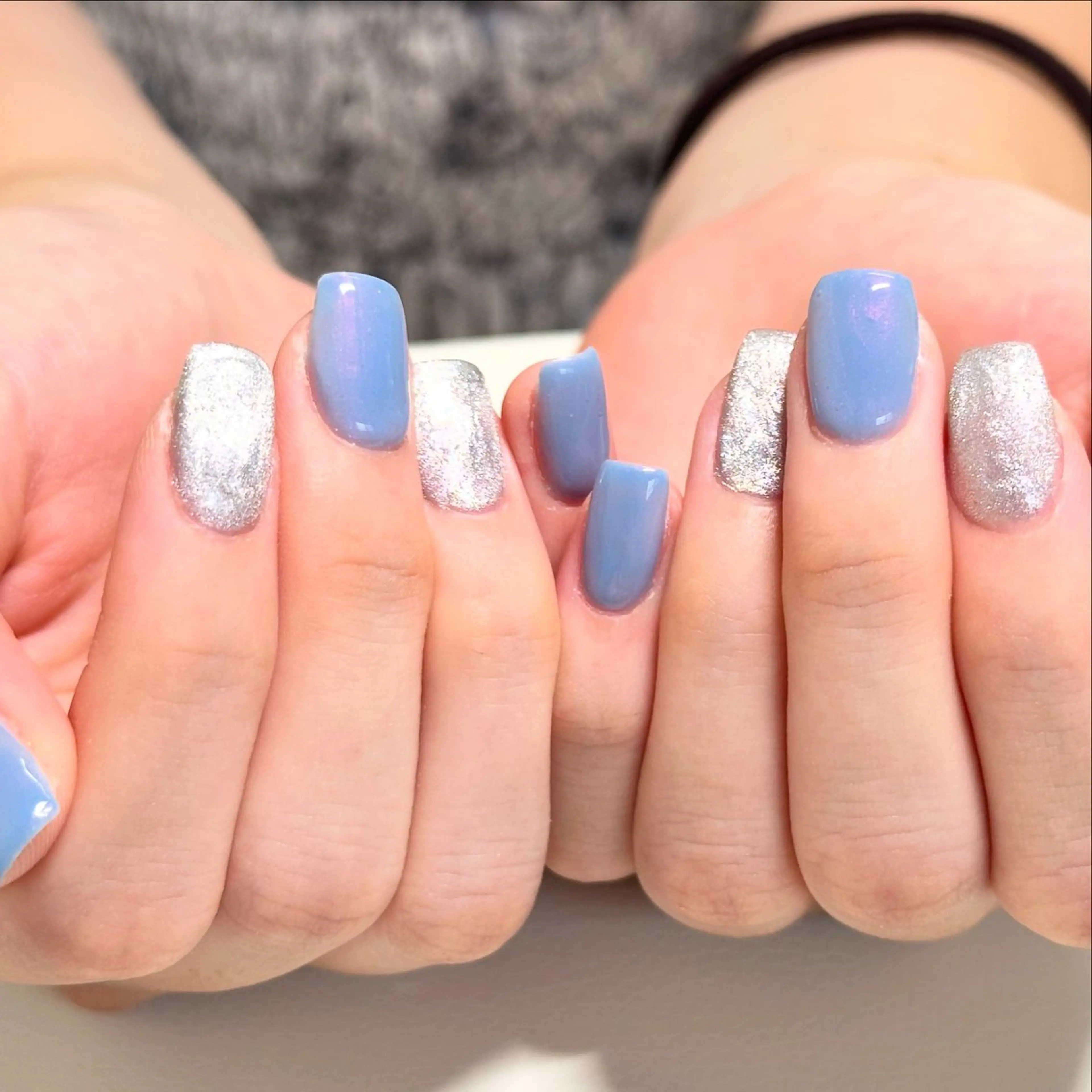 ネイル マグネットネイル ワンカラーネイル Rairia nail所属・ライリアネイル Mikuのネイルデザイン