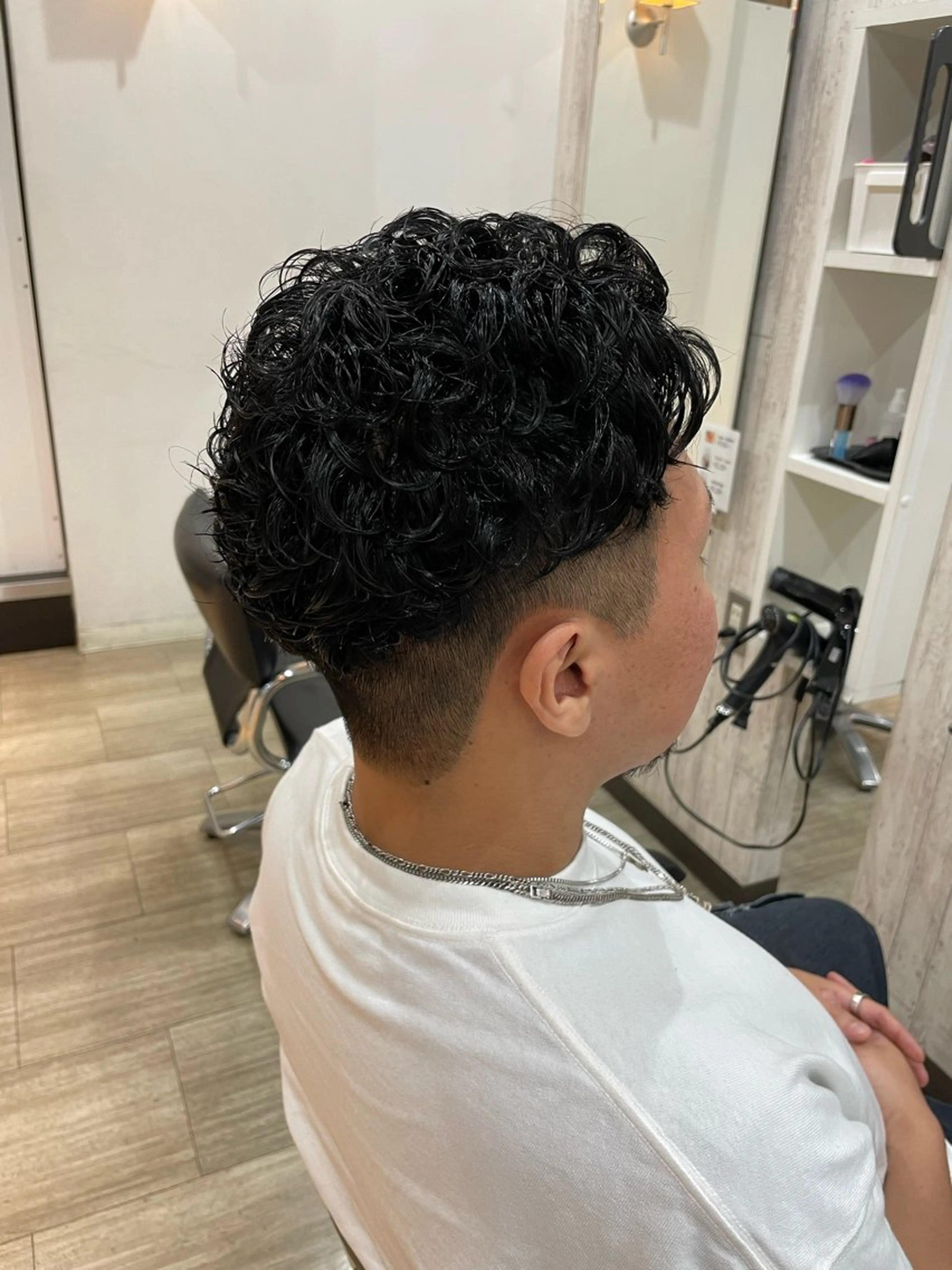 ショート パーマ メンズ 新横浜CLOVER 本店/モデル募集中✨のヘアスタイル