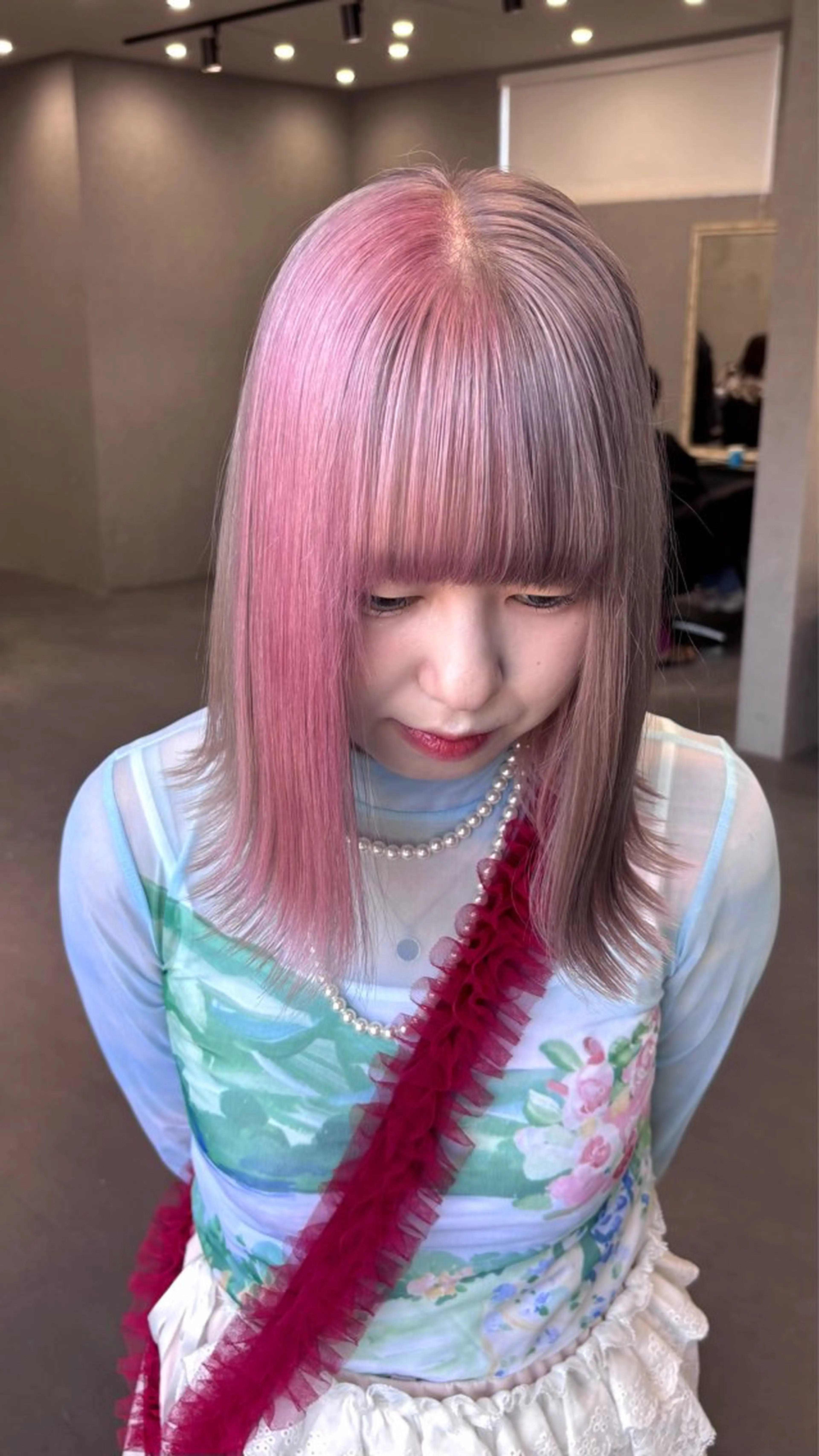 カラー 岩村 拓海のヘアスタイル