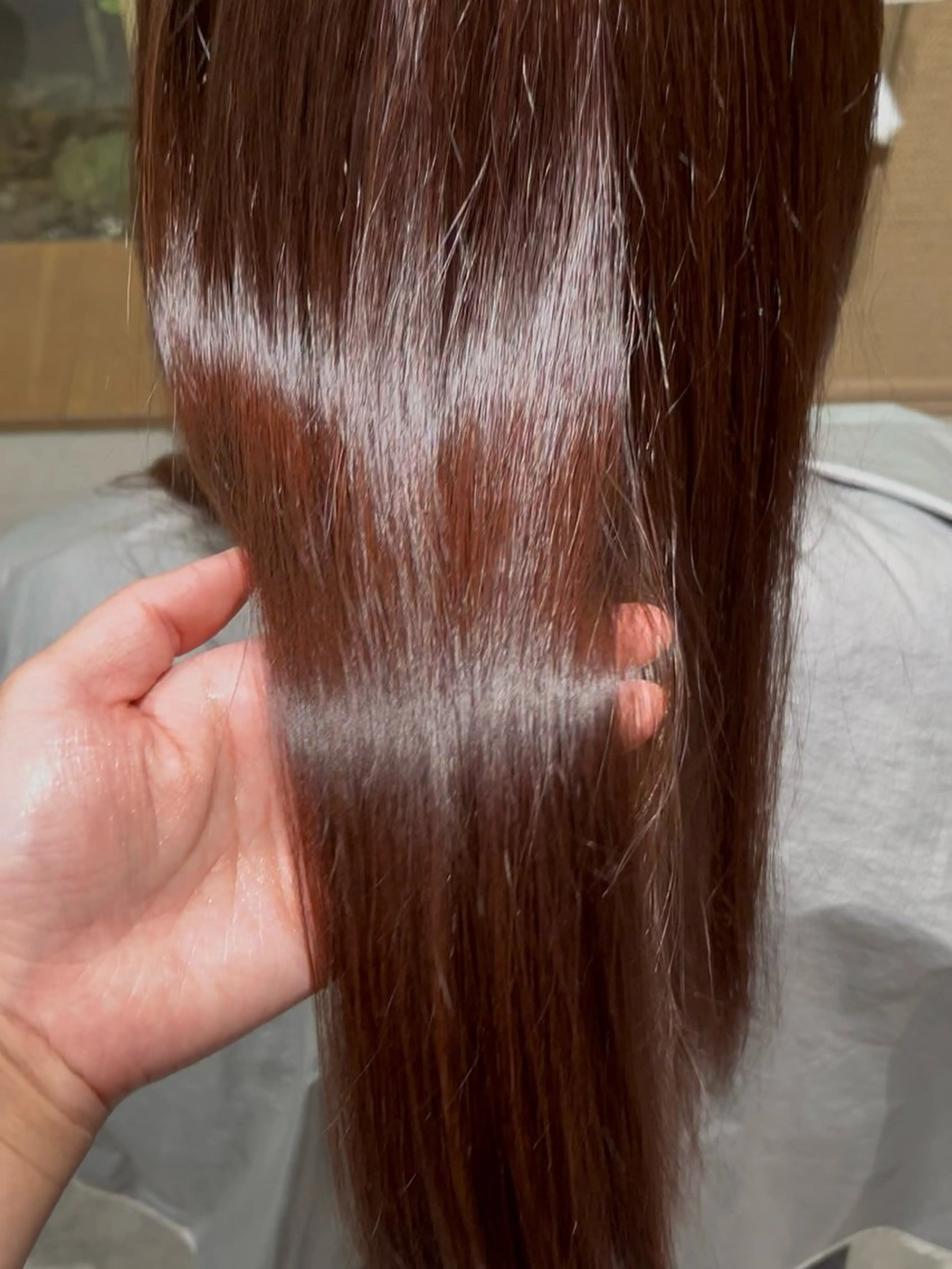 カラー 透明感カラー イルミナカラー カット ヘアカラー ユーアンボワーズ 端のヘアスタイル