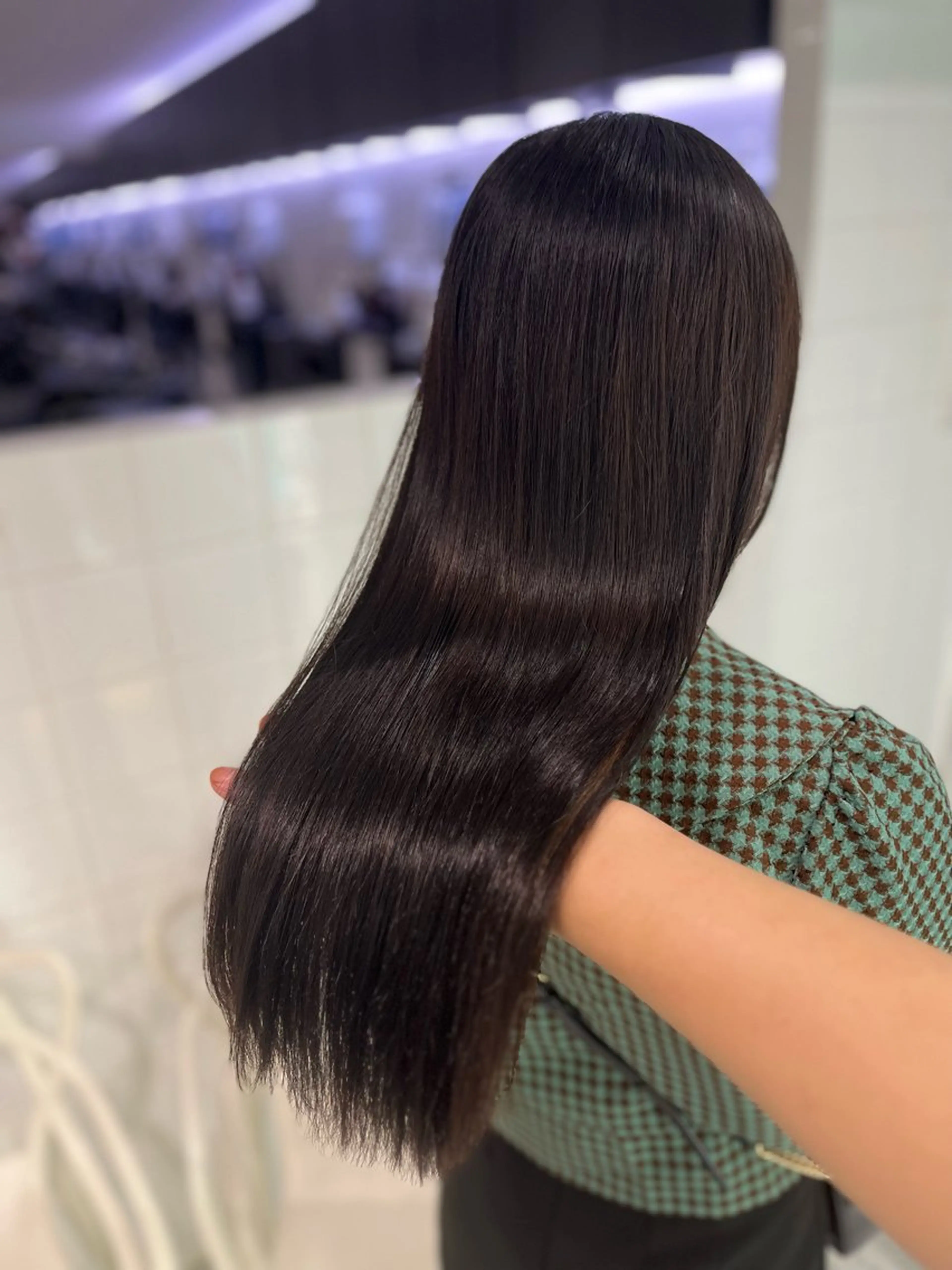 ロング カラー ハイトーンカラー 🦄レイヤーカットのヘアスタイル