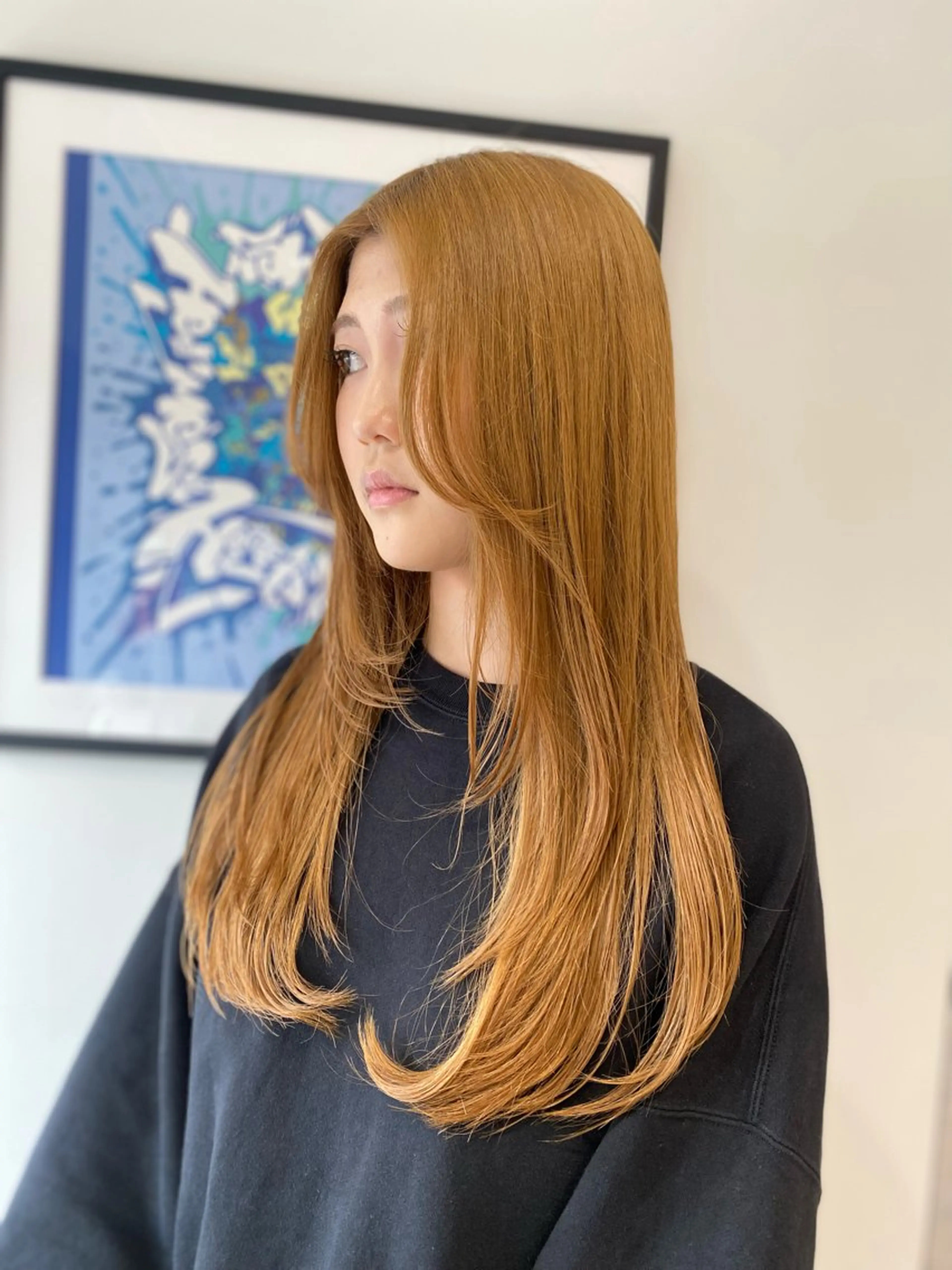 ロング 顔周りカット ハイレイヤー レイヤーカット 🌷ちひろ/ショート /ナチュラルのヘアスタイル