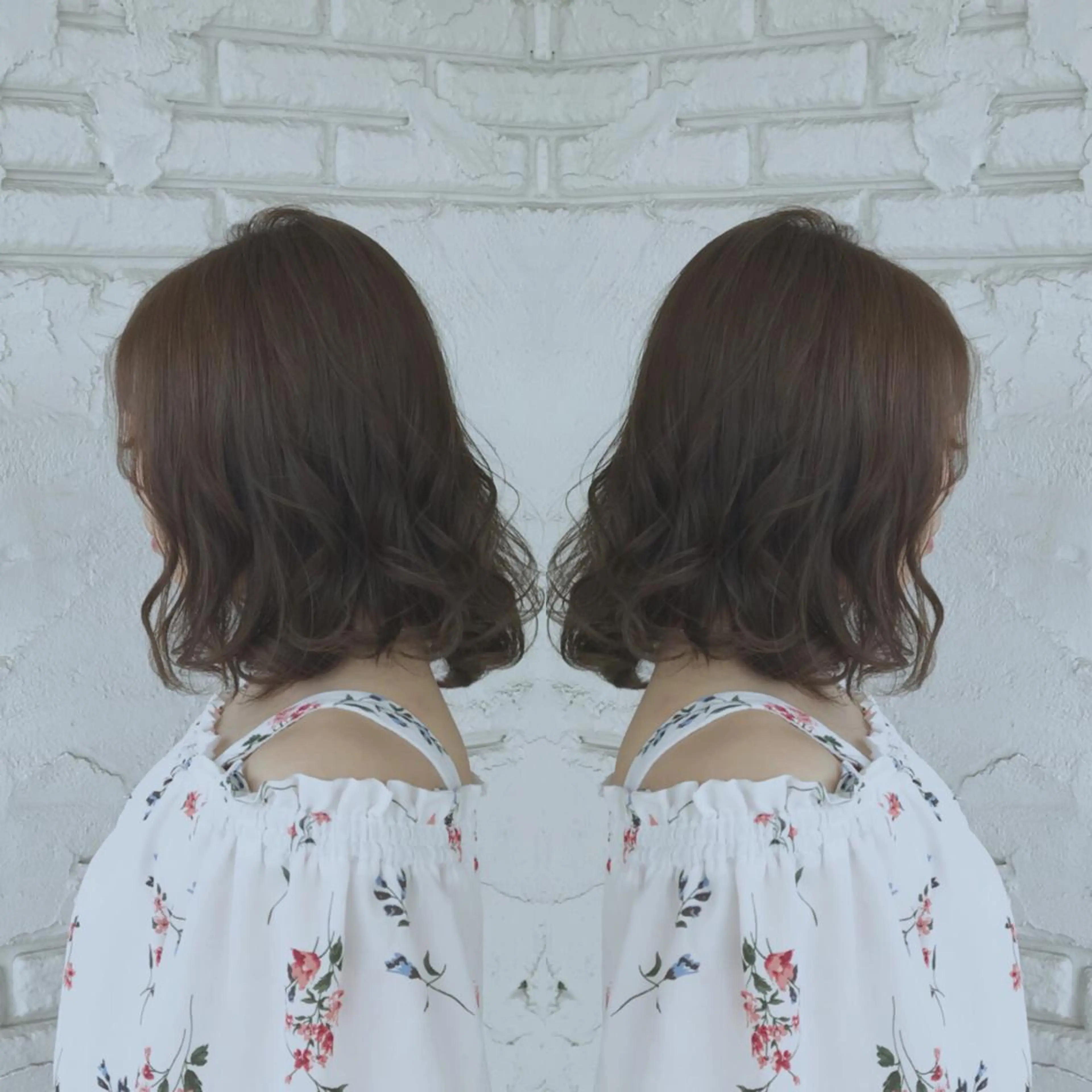 ミディアム ému エミュ　hair &spa所属・近藤 みゅうまのヘアスタイル