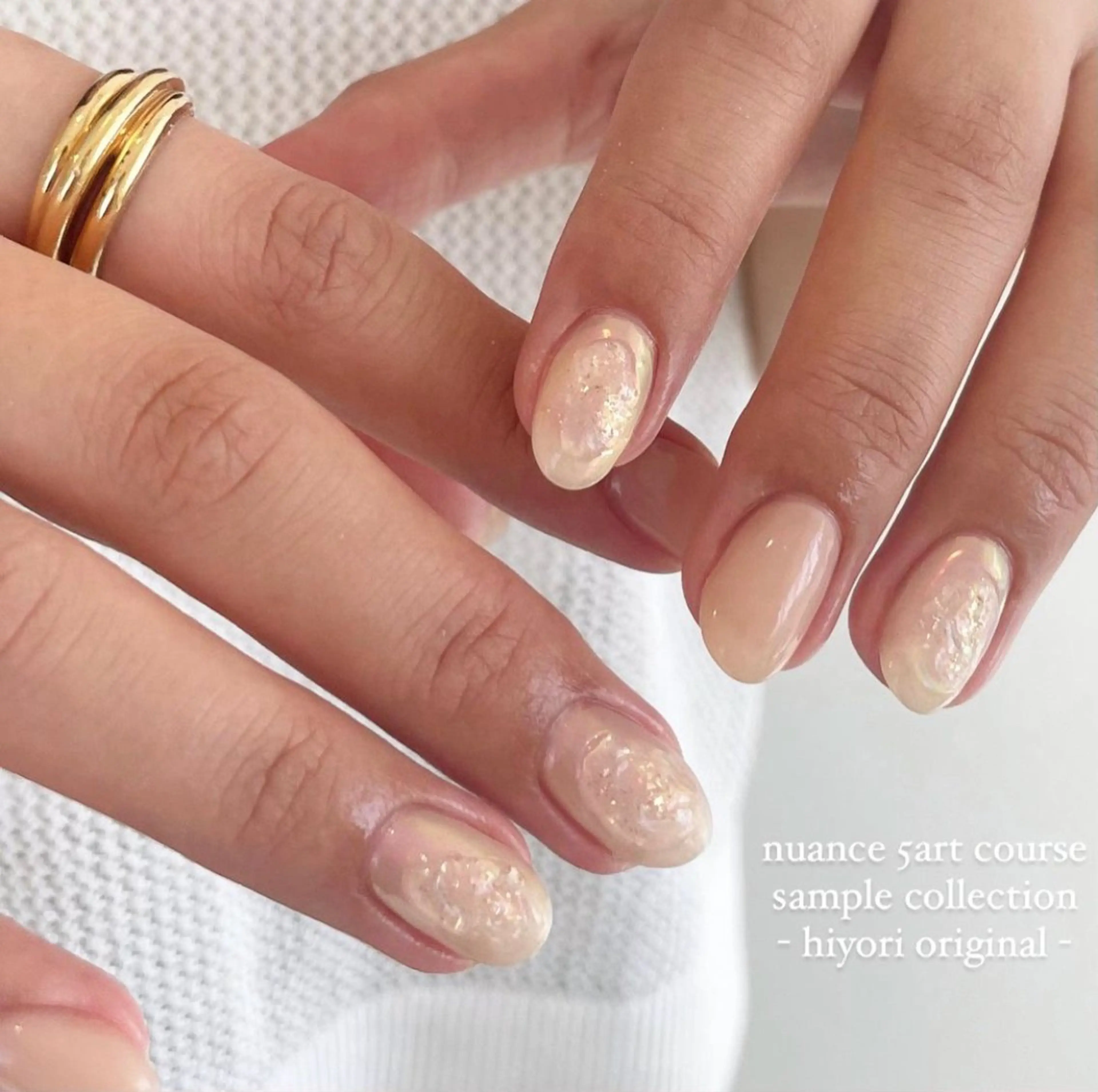 ネイル ニュアンスネイル ハンドネイル pétit所属・pétit hiyoriのネイルデザイン