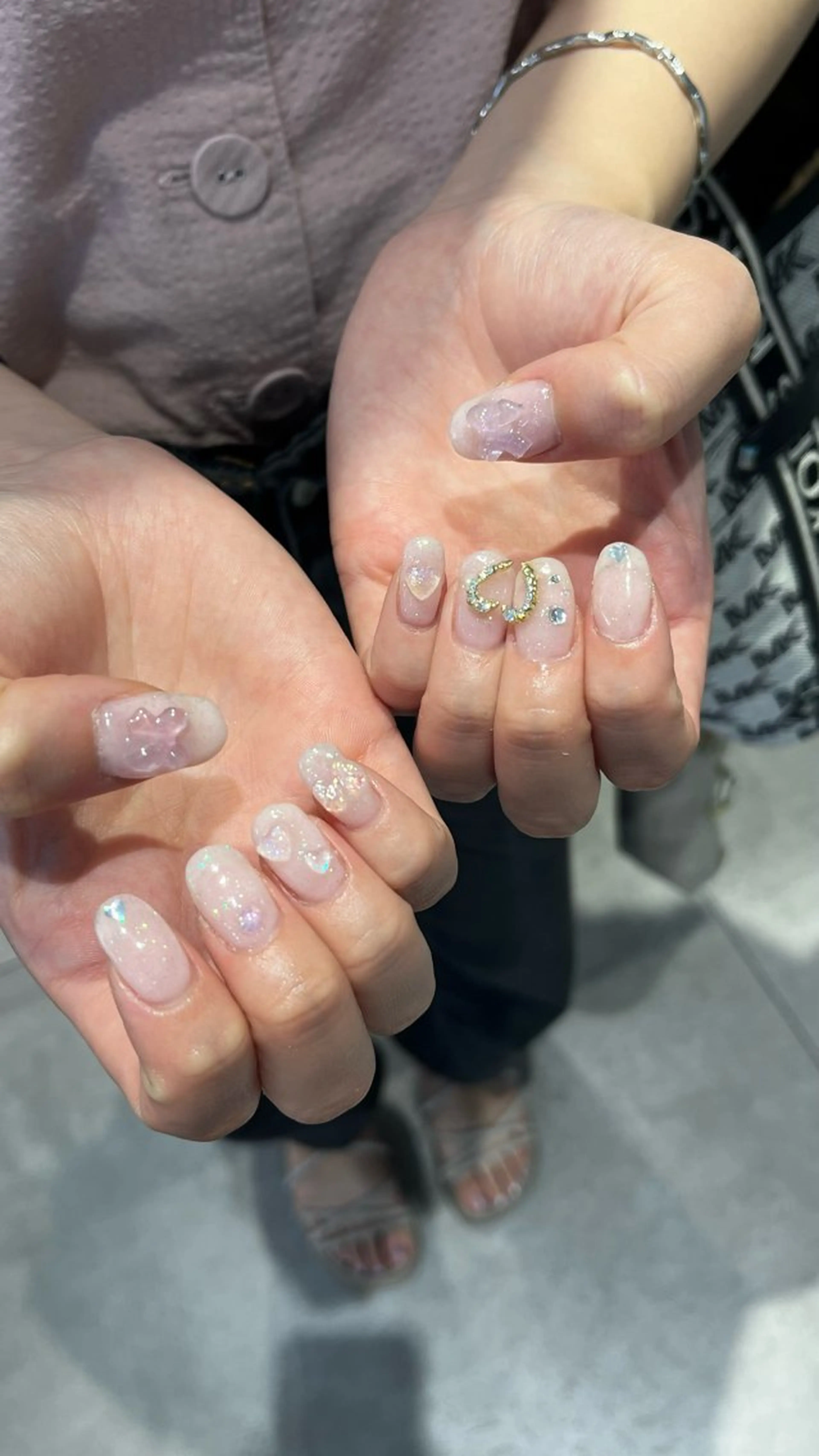 ネイル ハンドネイル メンズパーマ/ メッシュ📍ﾕﾘのヘアスタイル