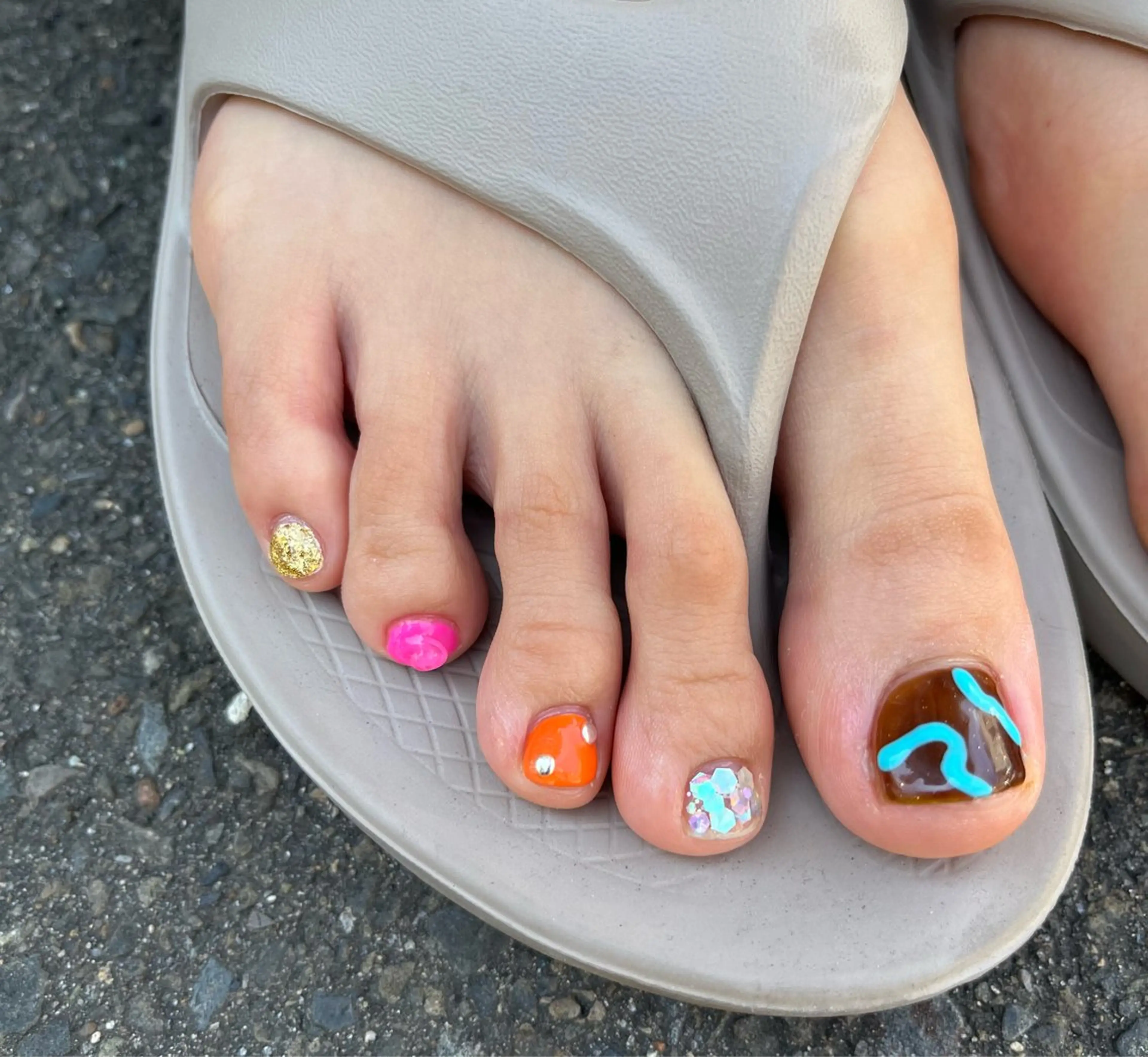 ネイル ハンドネイル フットネイル 🍐 ひろみのネイルデザイン