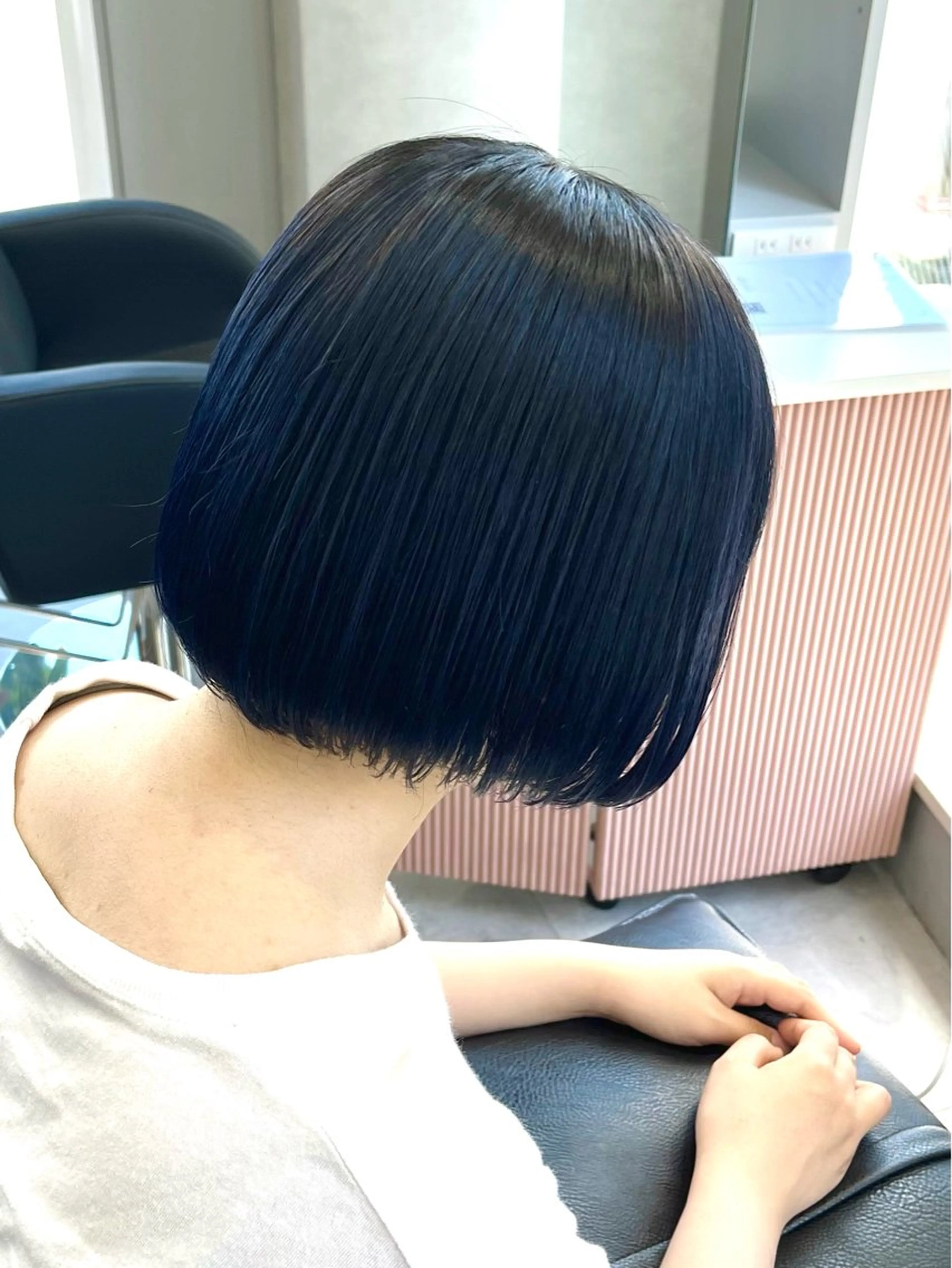 ミディアム 岸田 悠佑のヘアスタイル