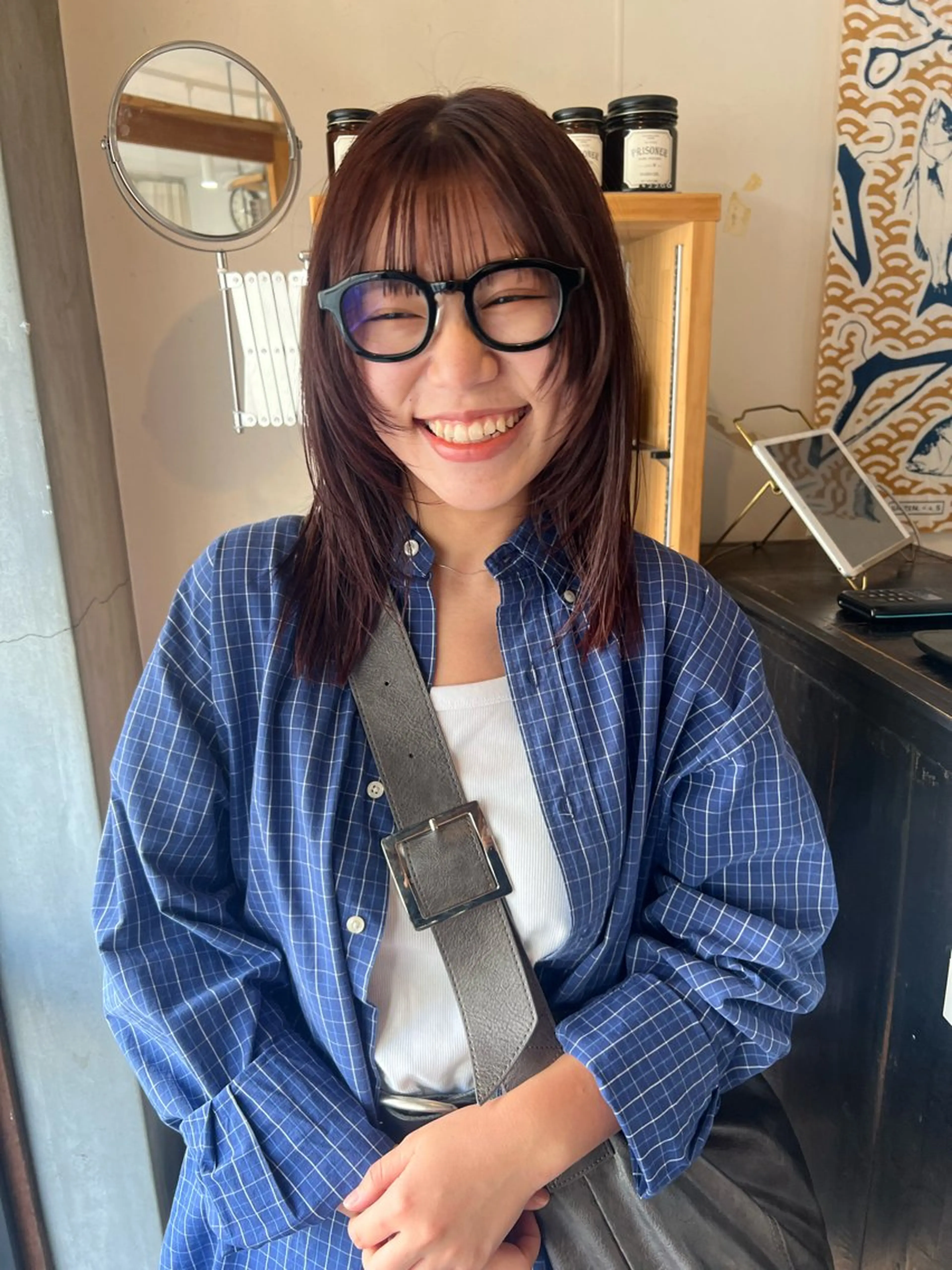 カット＋カラー☘️の写真