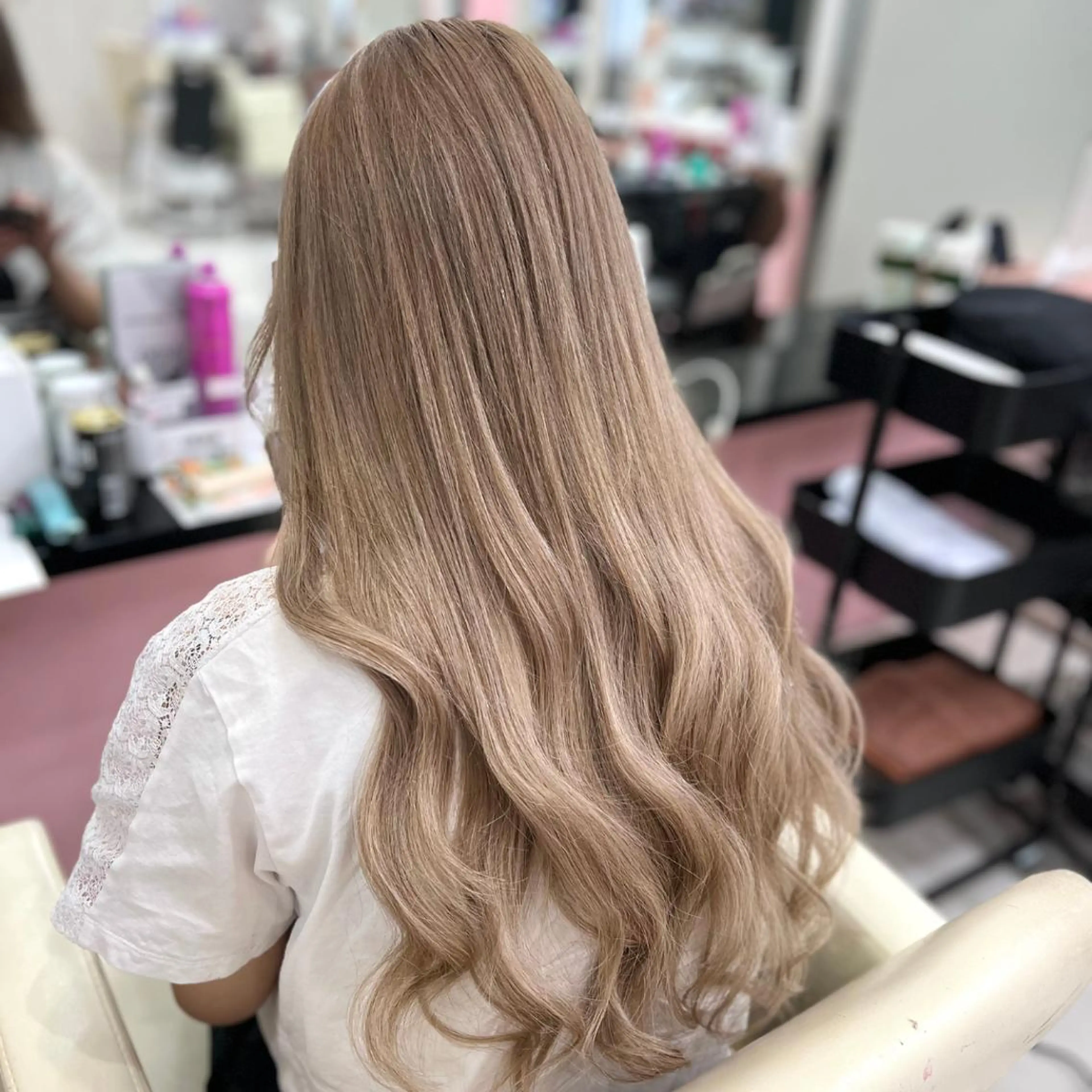 ロング シールエクステ エクステ SEASON 大阪梅田駅徒歩7分のヘアスタイル