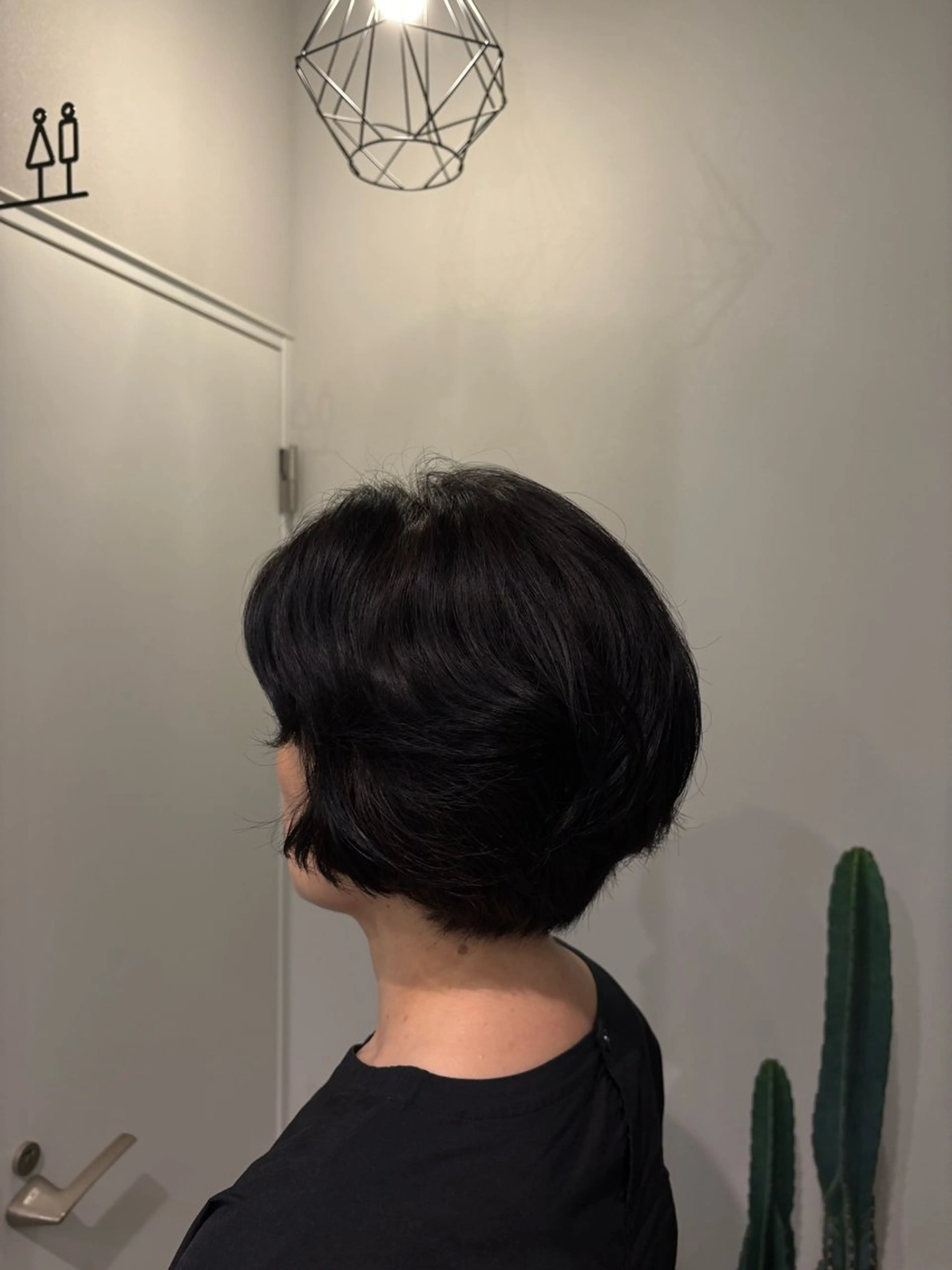 ショート パーマ ショートヘア アールラーゴ所属・宮島 華湖のヘアスタイル