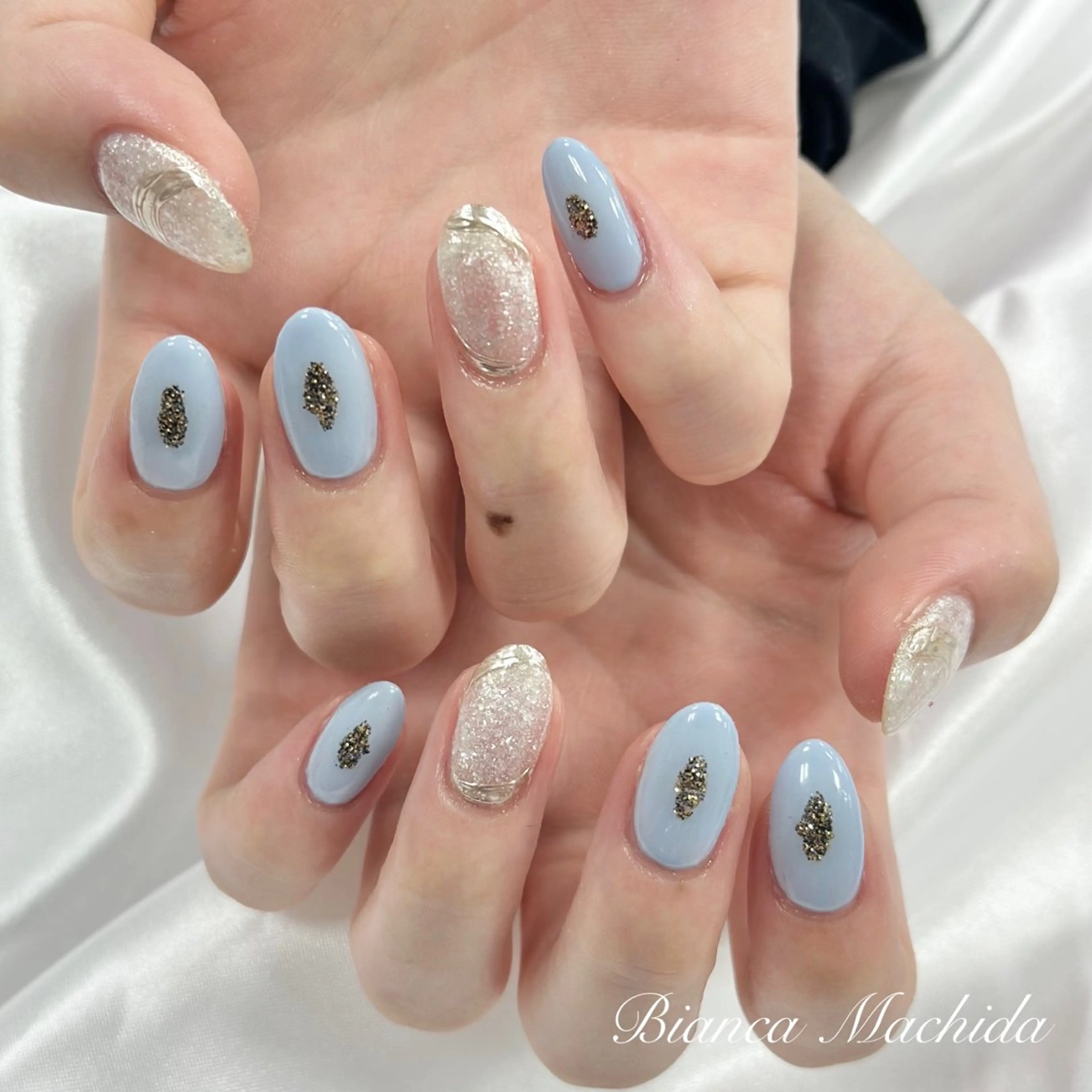 ネイル ハンドネイル Bianca👼🏻 OIKAWAのネイルデザイン