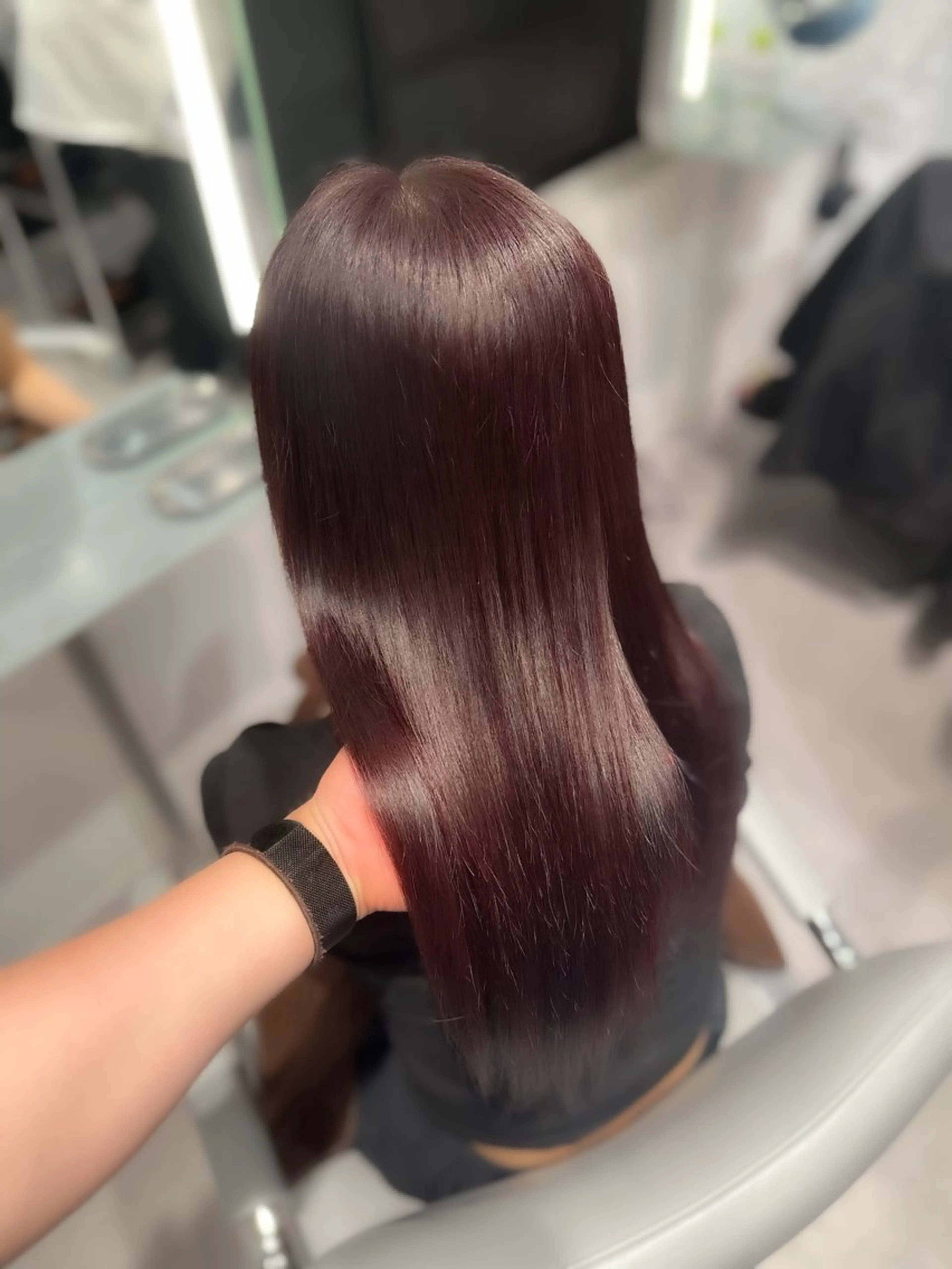 ロング カラー 髪質改善 支持率 Ｎｏ.1いぶきのヘアスタイル