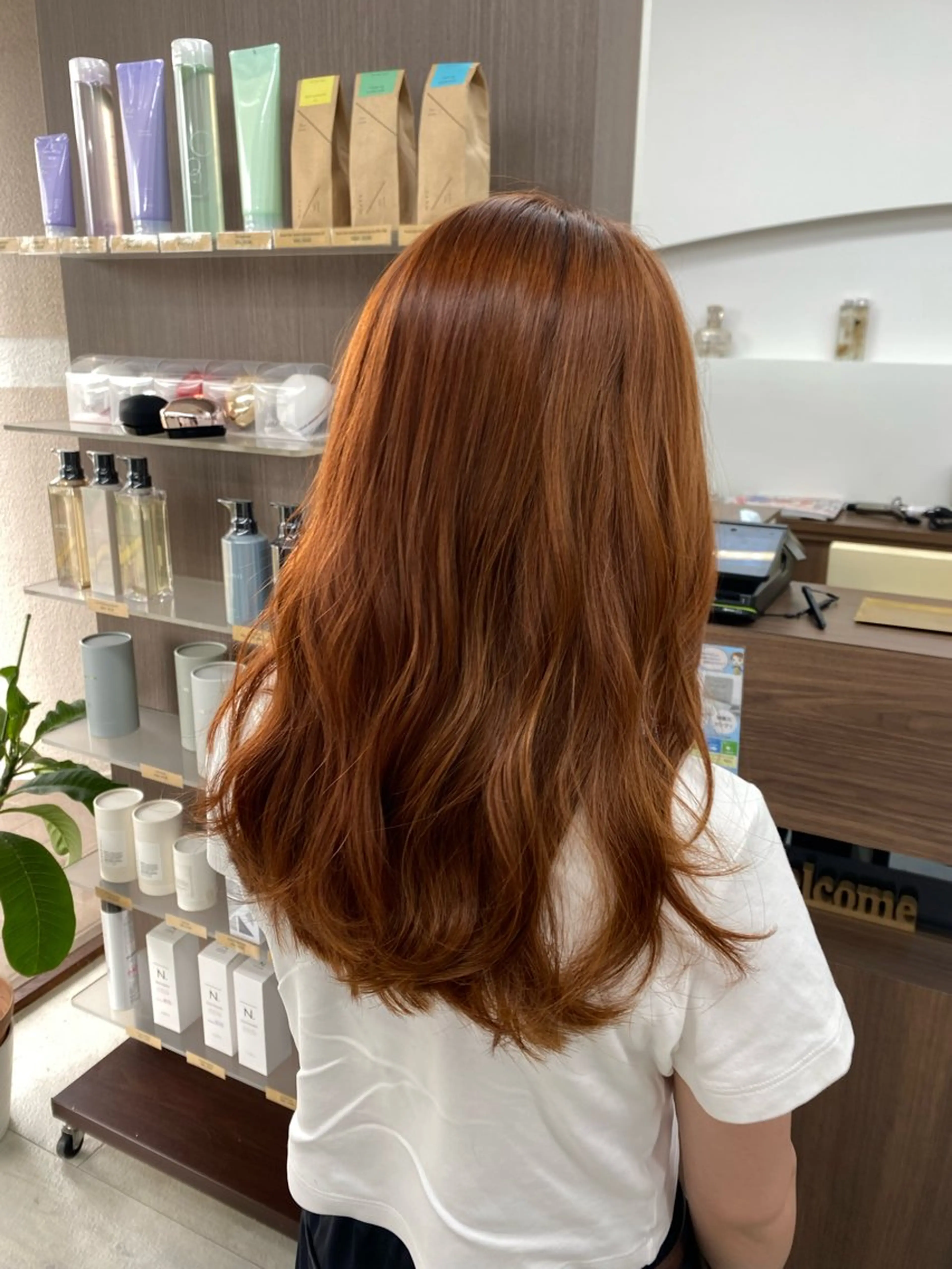 セミロング ヘアカラー 月野涼風 /レイヤーカットのヘアスタイル