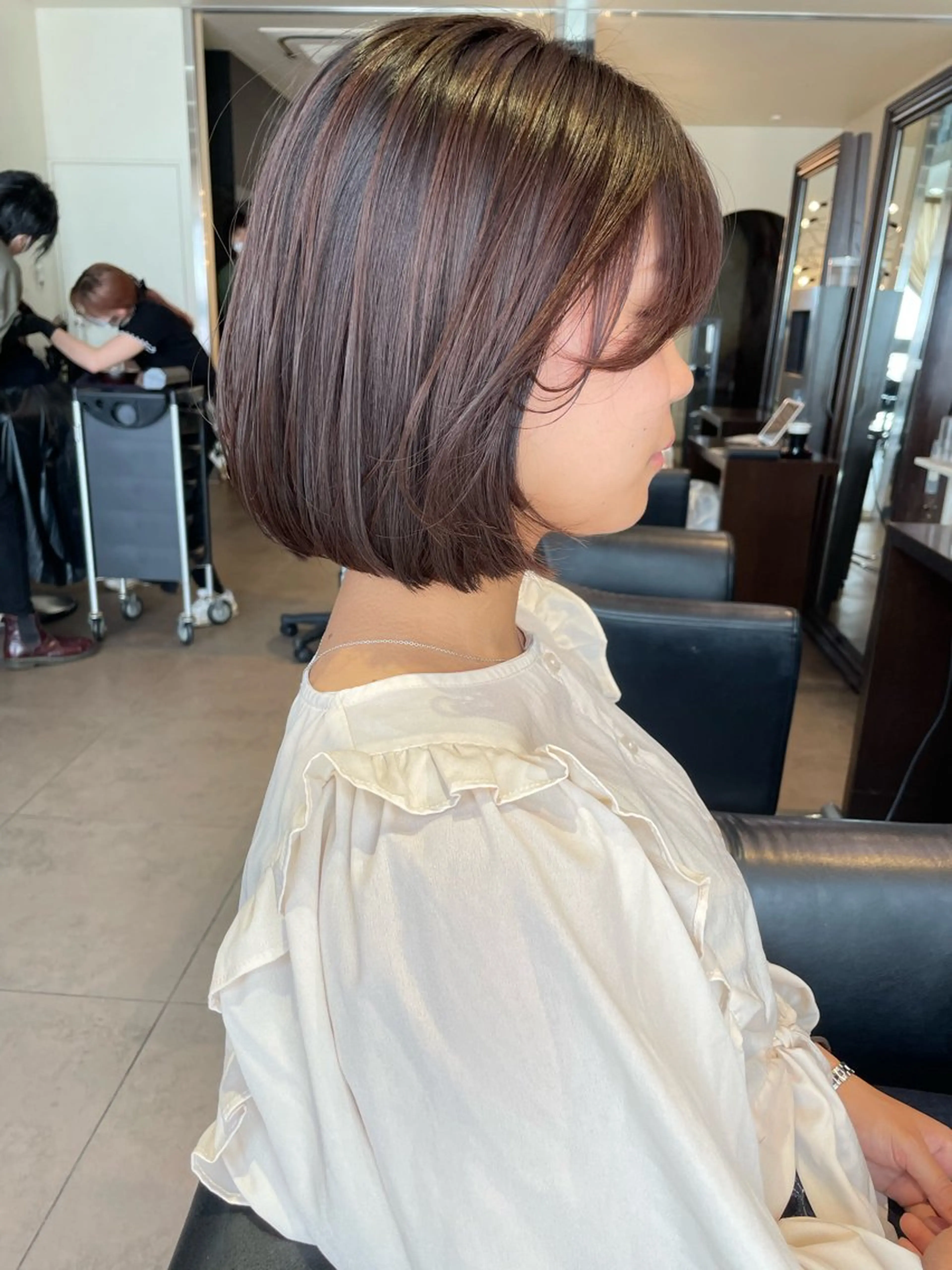 ショート 心斎橋 美髪職人　近江のヘアスタイル