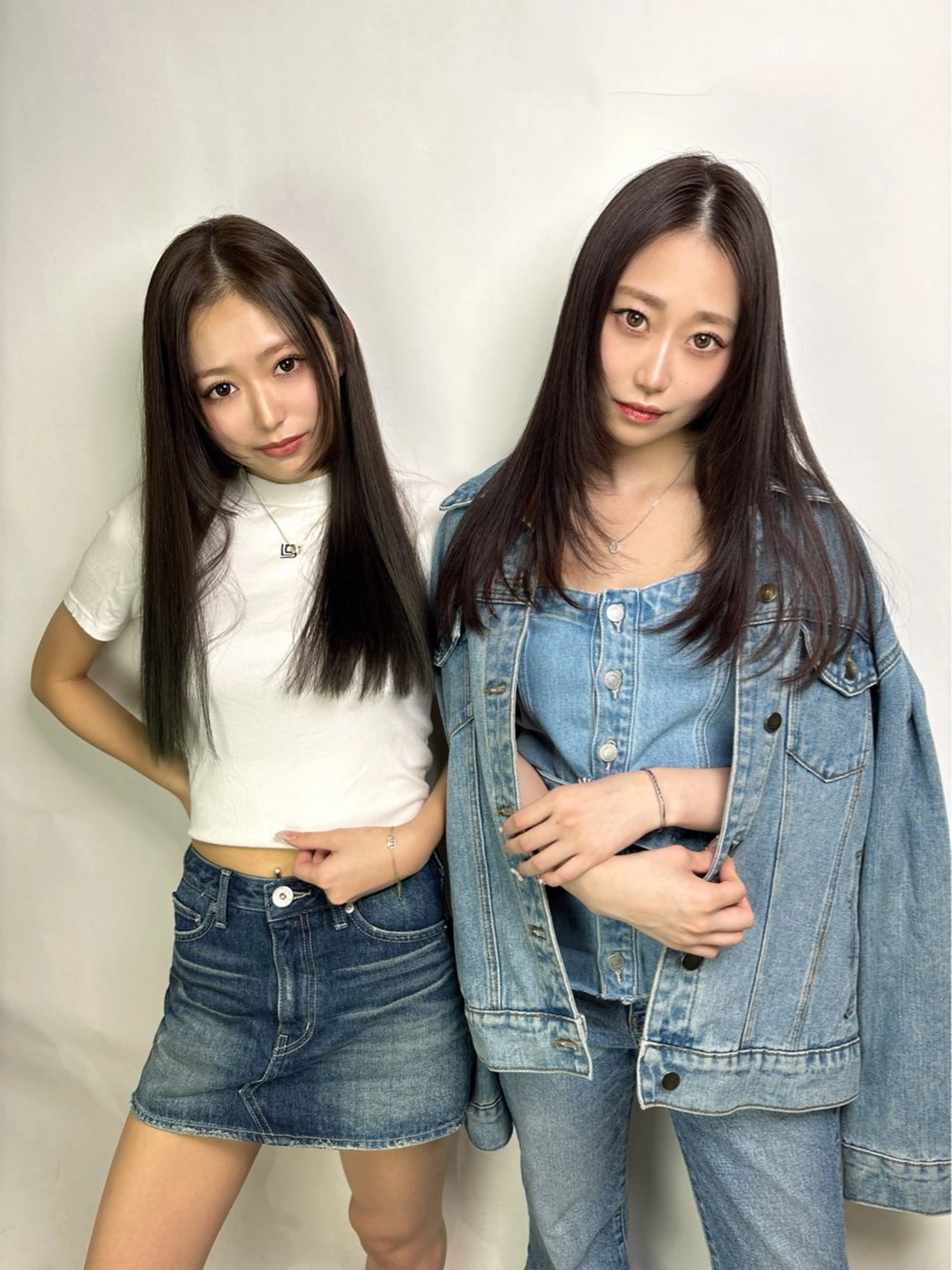 ロング 顔周りカット レイヤーカット アールバイニーナ所属・R by NINA アールバイニーナのヘアスタイル