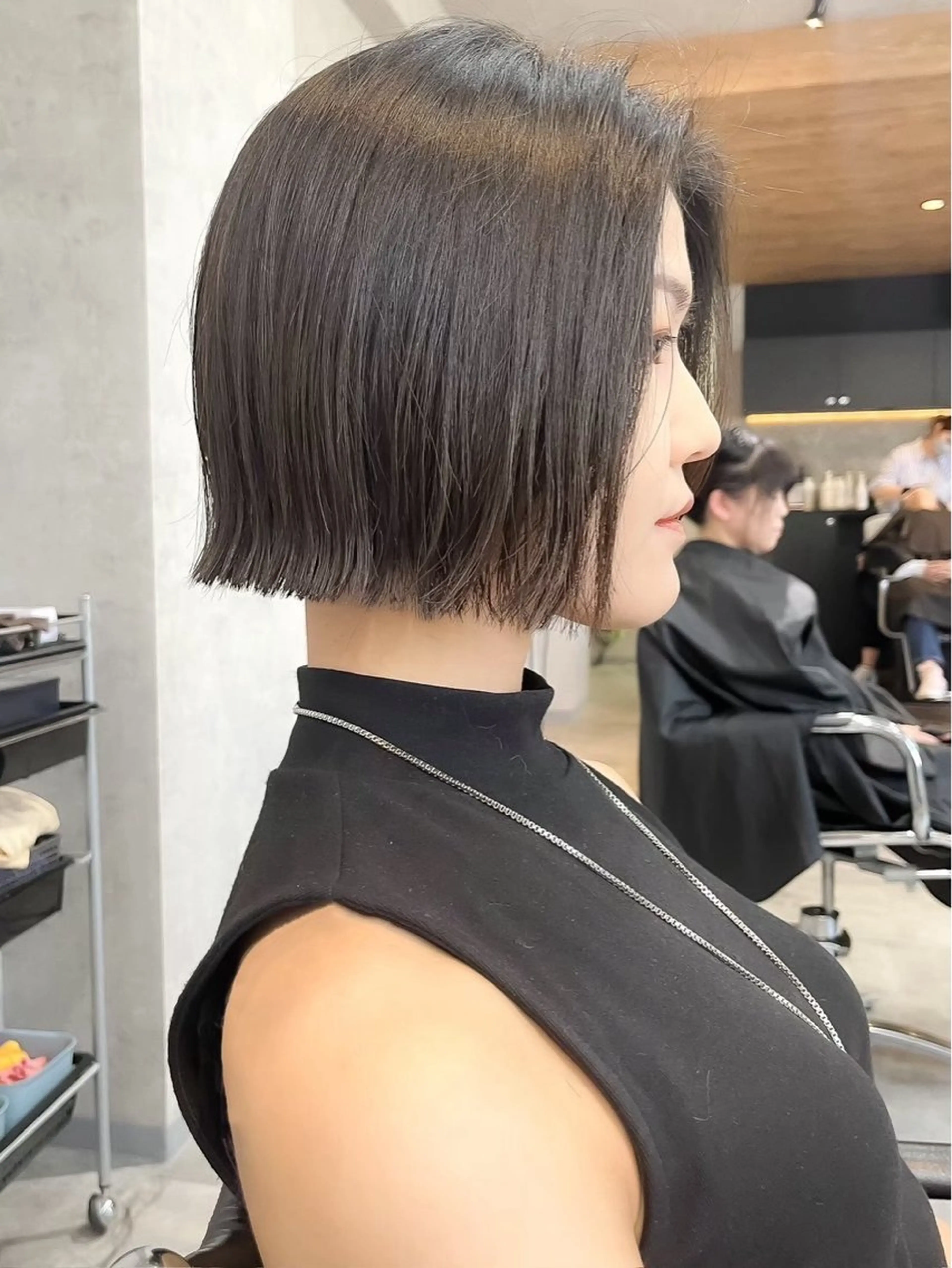 ショート カラー 飯田 晟恭のヘアスタイル