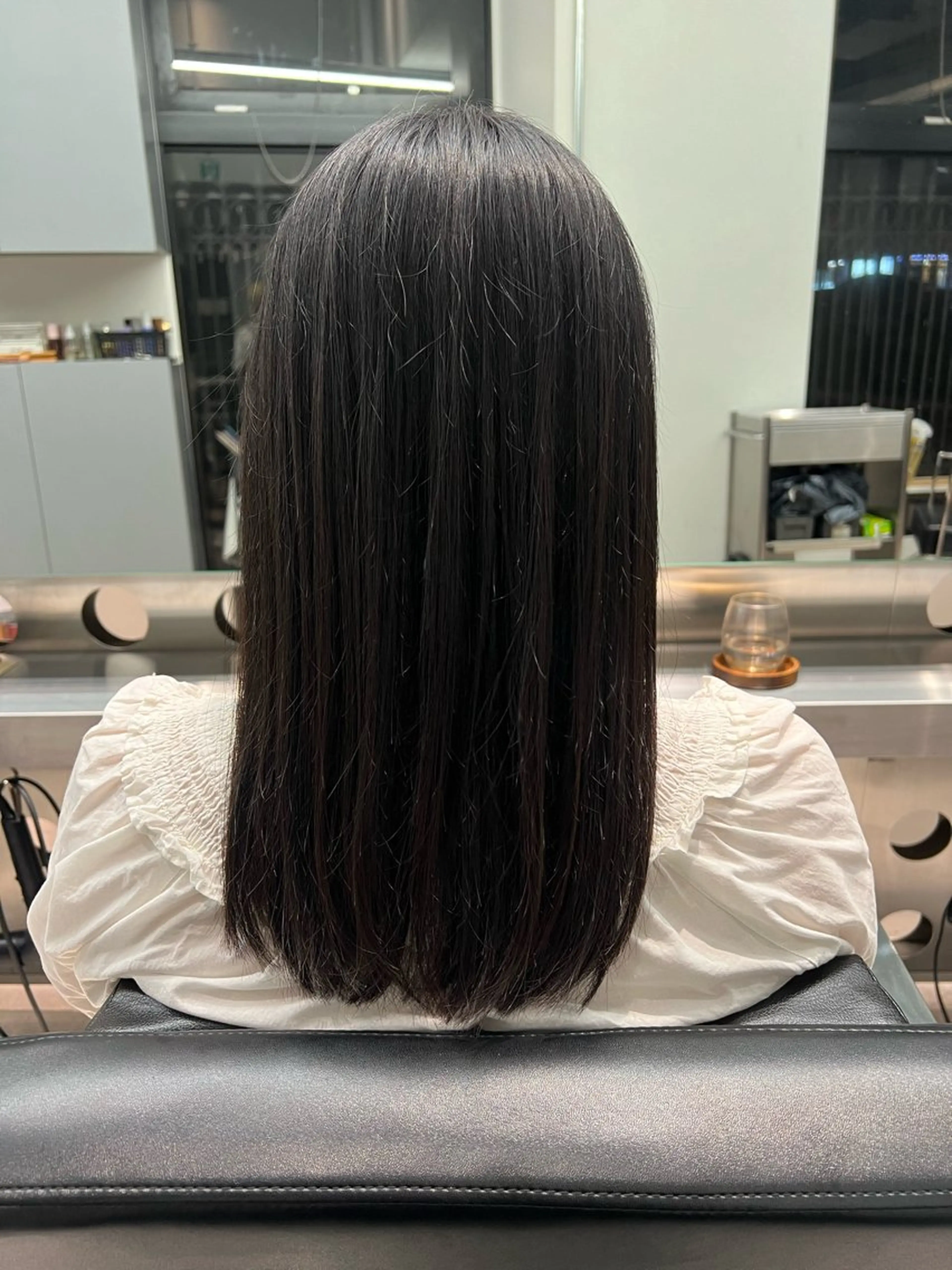 セミロング 堀江 /木下椋麻のヘアスタイル