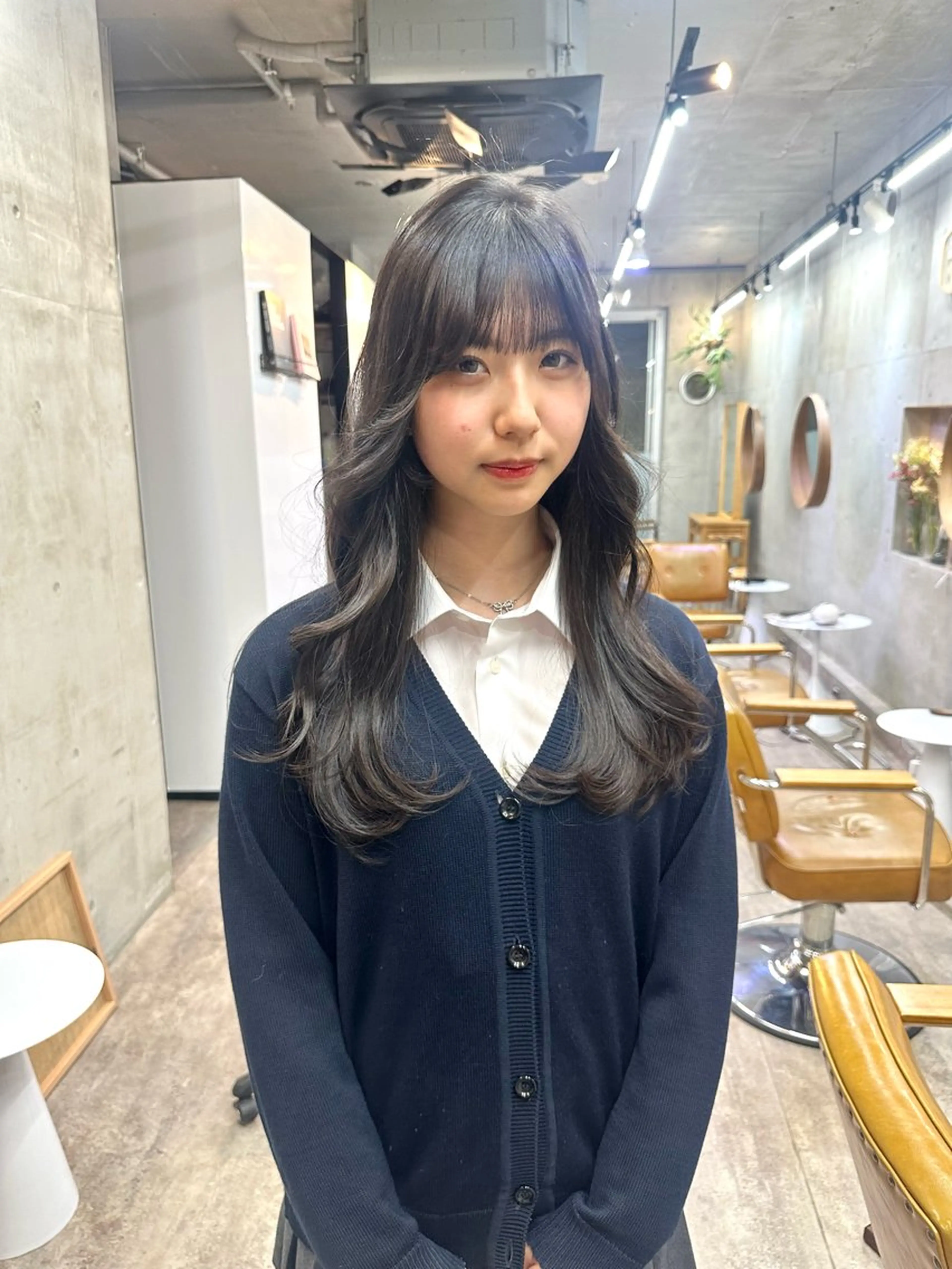 ロング カラー ベージュカラー ブリーチ ブラウンカラー ケアブリーチ グレージュ カット レイヤーカット💫 ／HARUKA🎀のヘアスタイル