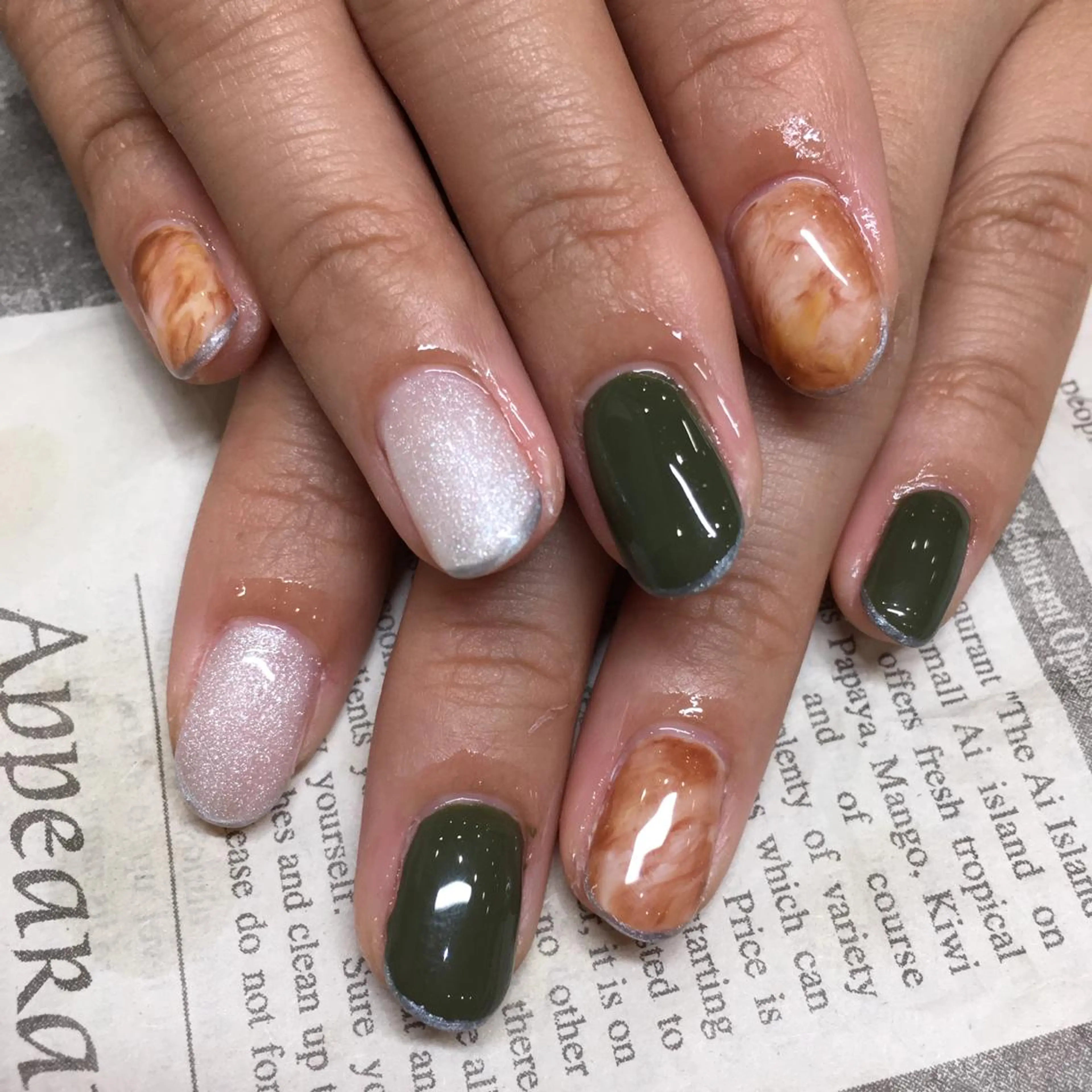 ネイル among アマン所属・lecoa_ kana／amongのネイルデザイン