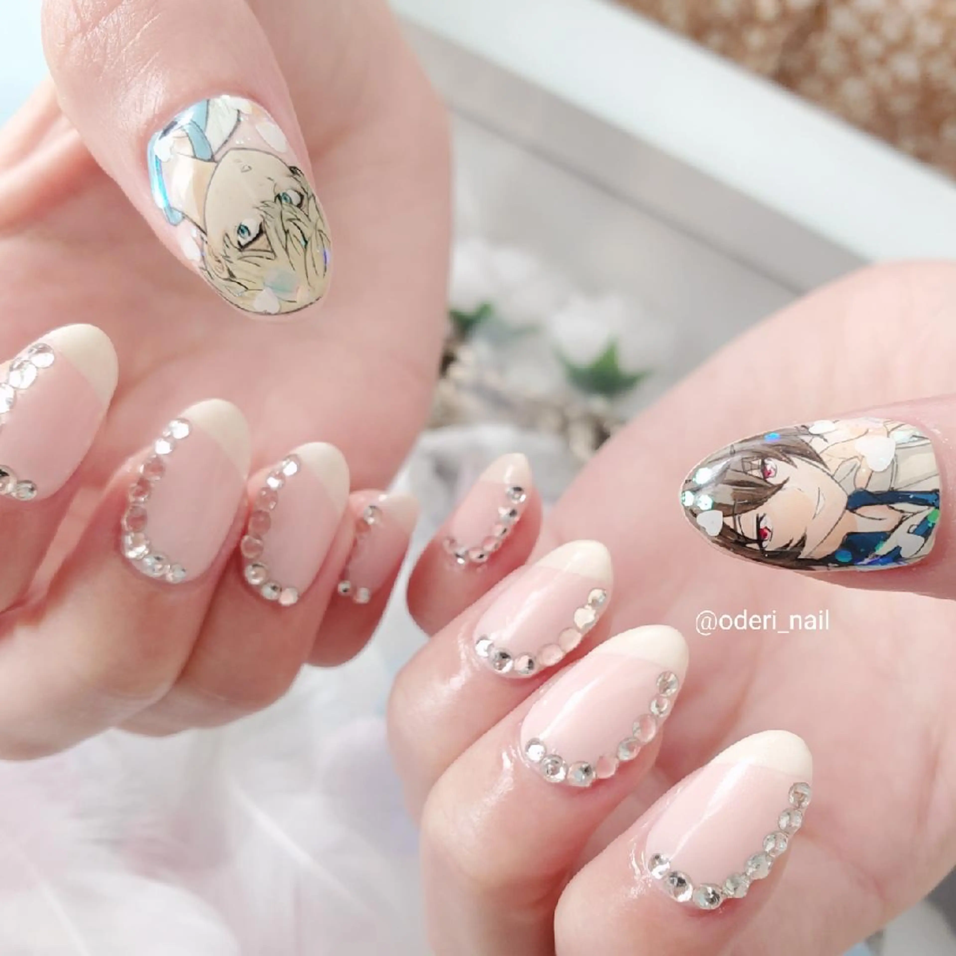 ネイル アートネイル ジェルネイル おで@ oderi_nailのネイルデザイン