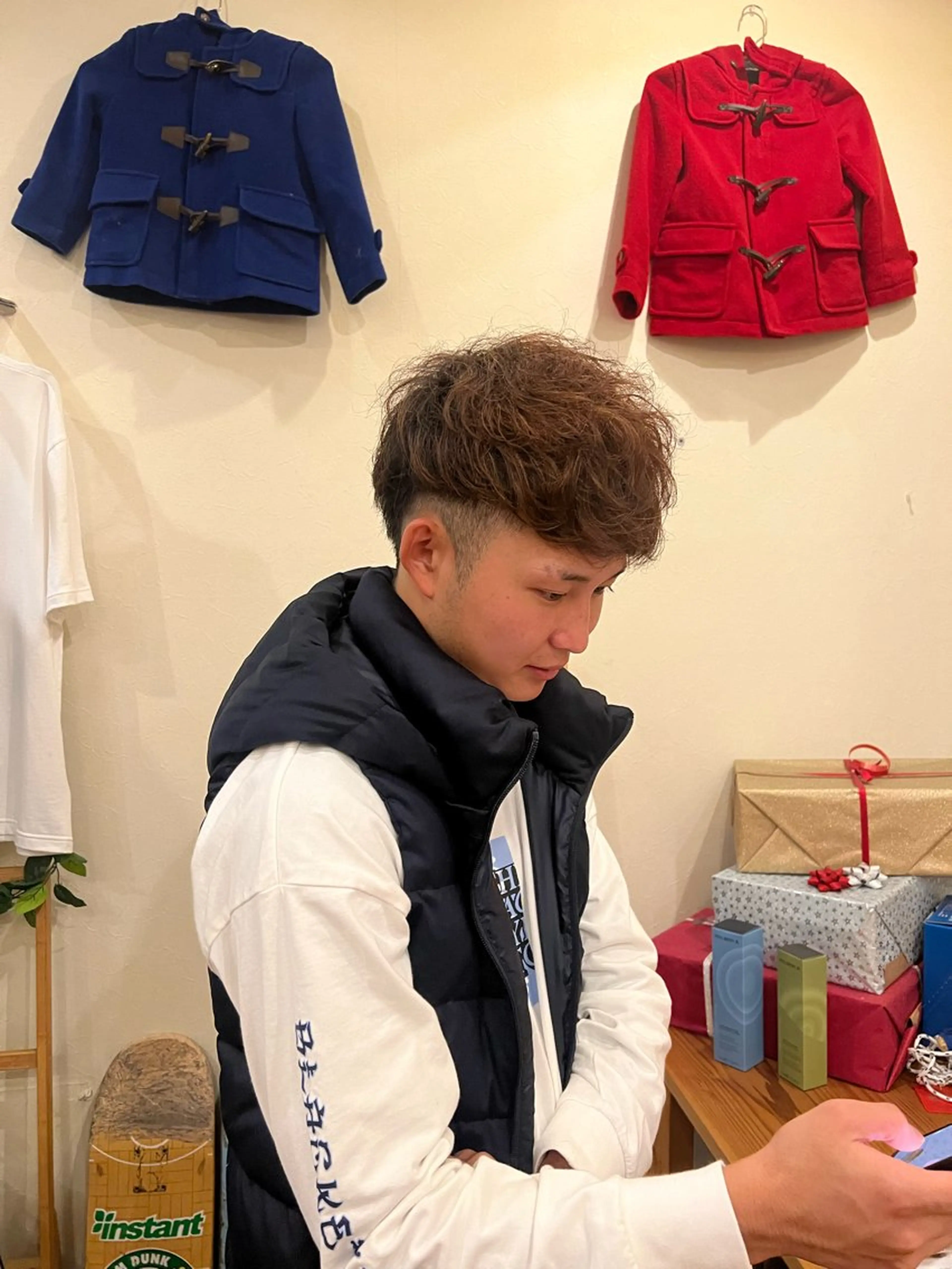 メンズ マレットヘア paddington所属・🌟横田 千波🌟のヘアスタイル