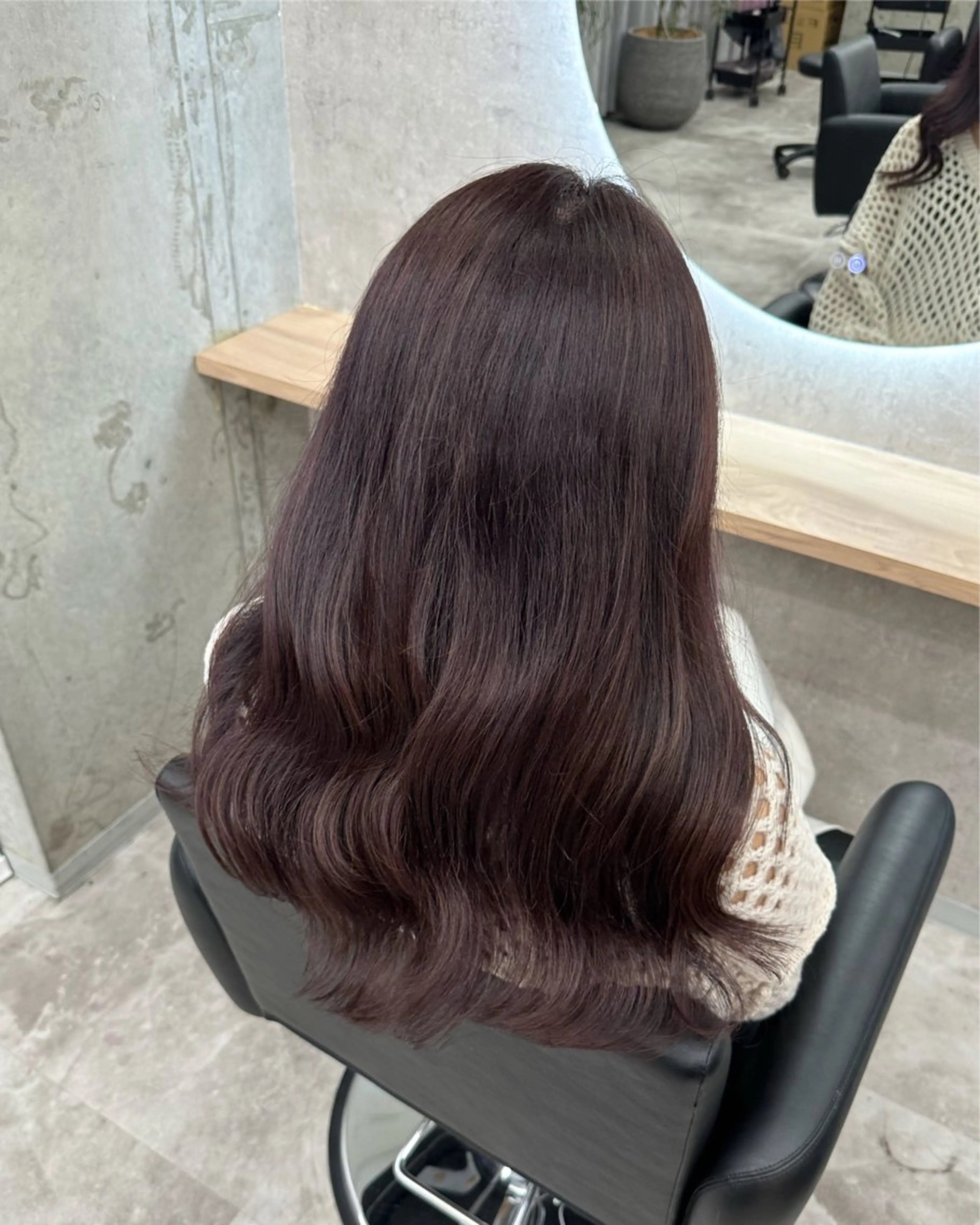 ロング カラー ヘアアレンジ 苗代萌/ぷるツヤ髪 🫧／レイヤーカットのヘアスタイル