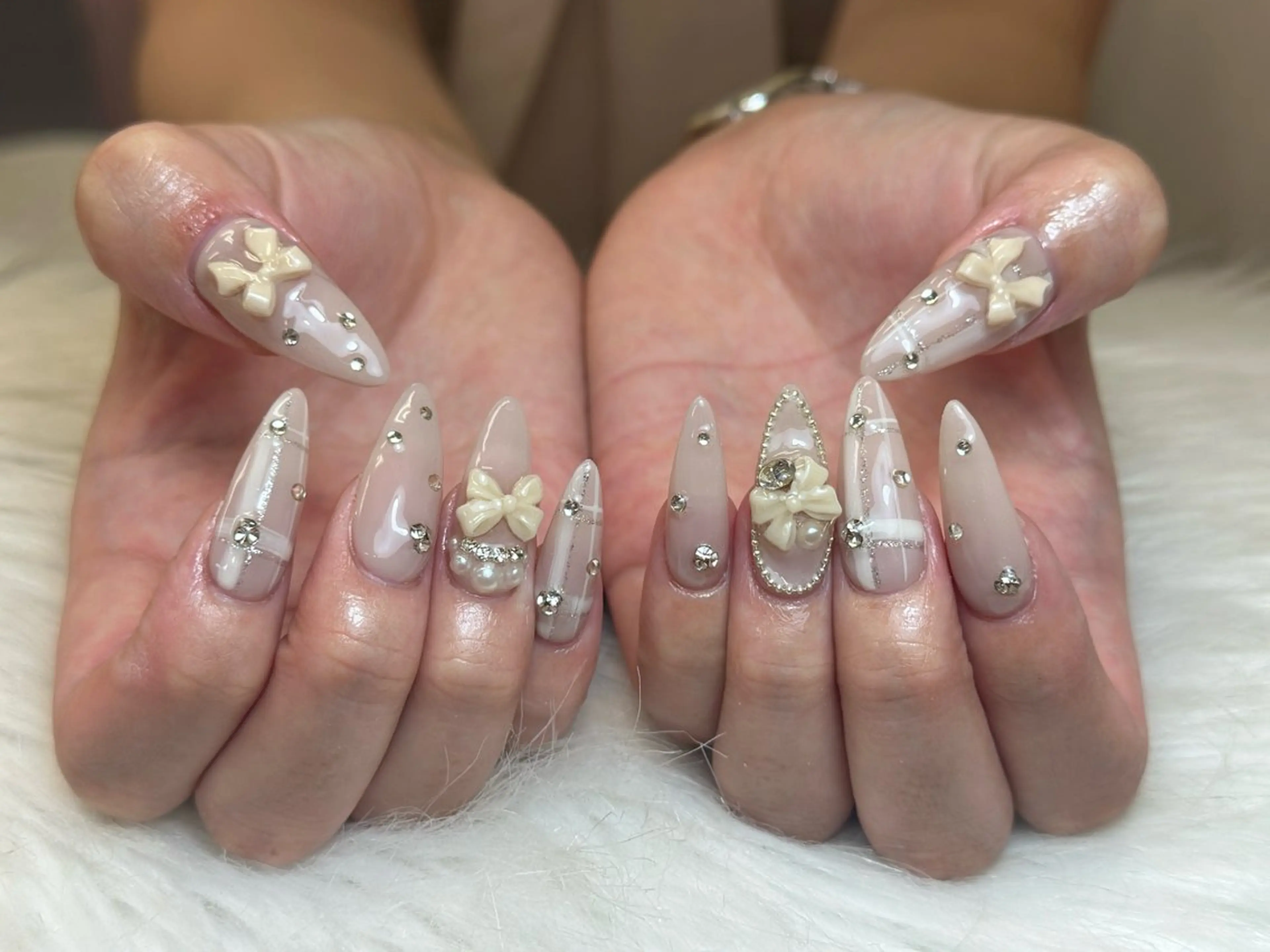 ネイル アートネイル ジェルネイル マグネットネイル ハンドネイル JennNail_ マオのネイルデザイン