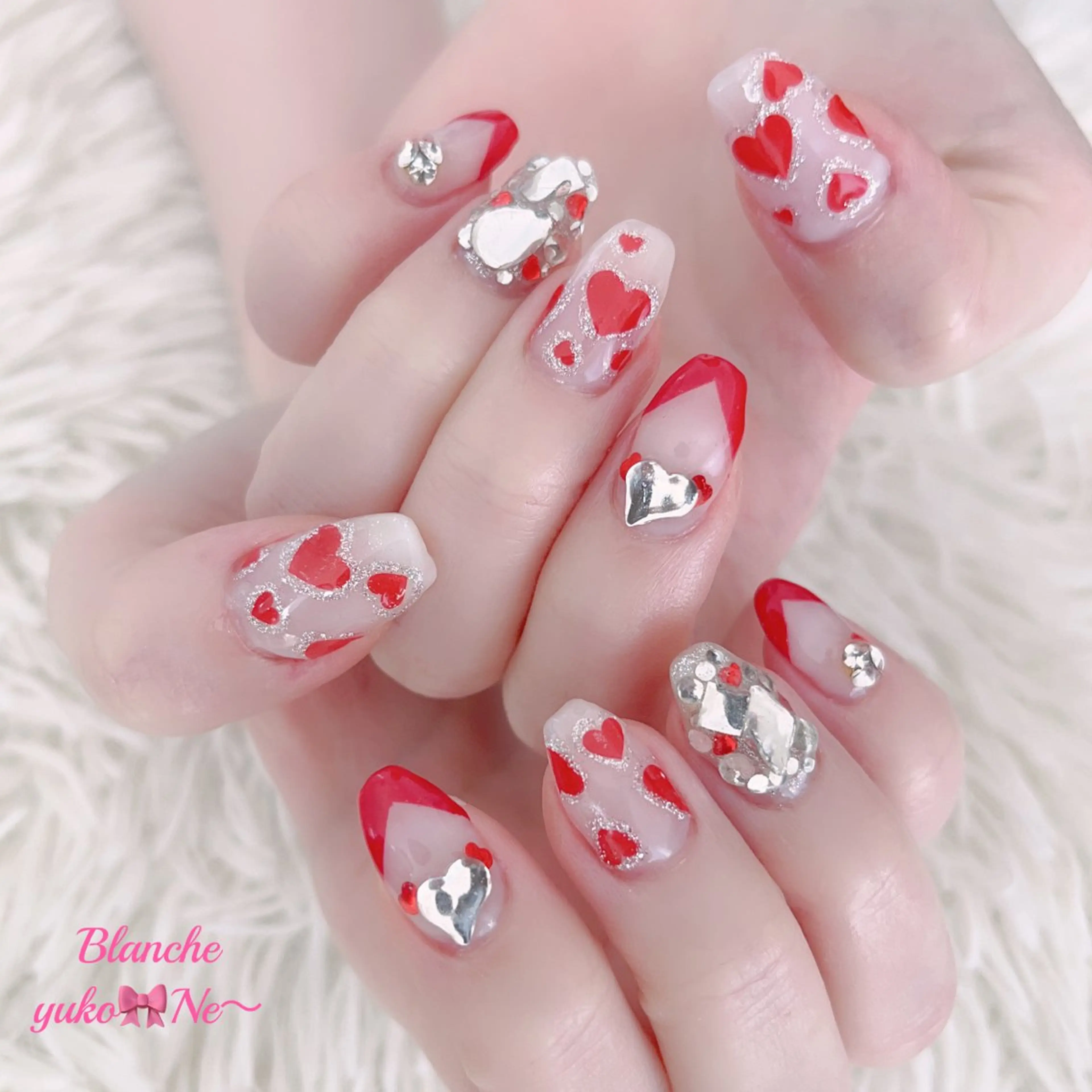 ネイル 持ち込み ハンドネイル ネイルサロン　Lian所属・Lian Yulilianのネイルデザイン