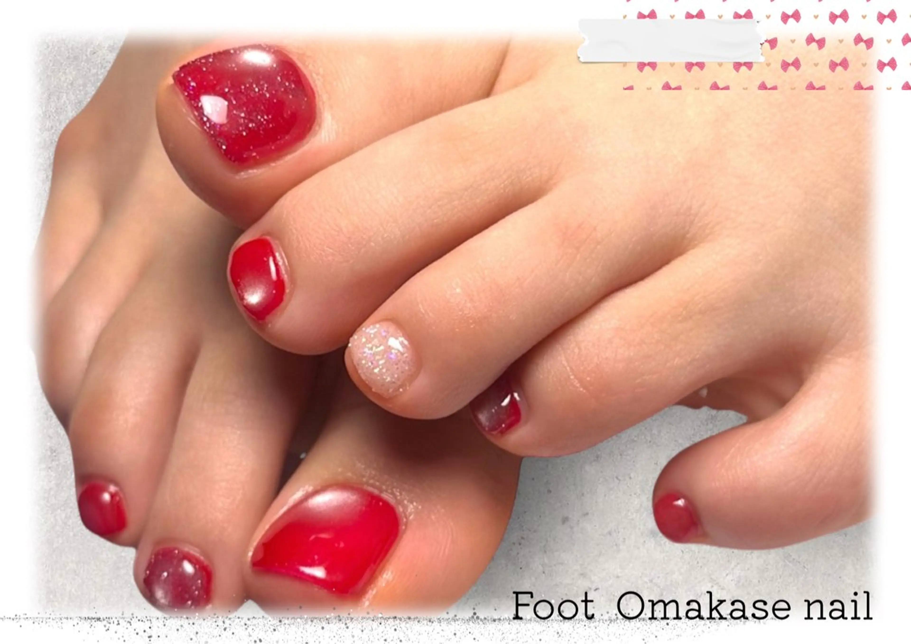 ネイル フットネイル フットネイル IRIS-アイリス- Nomu.のネイルデザイン