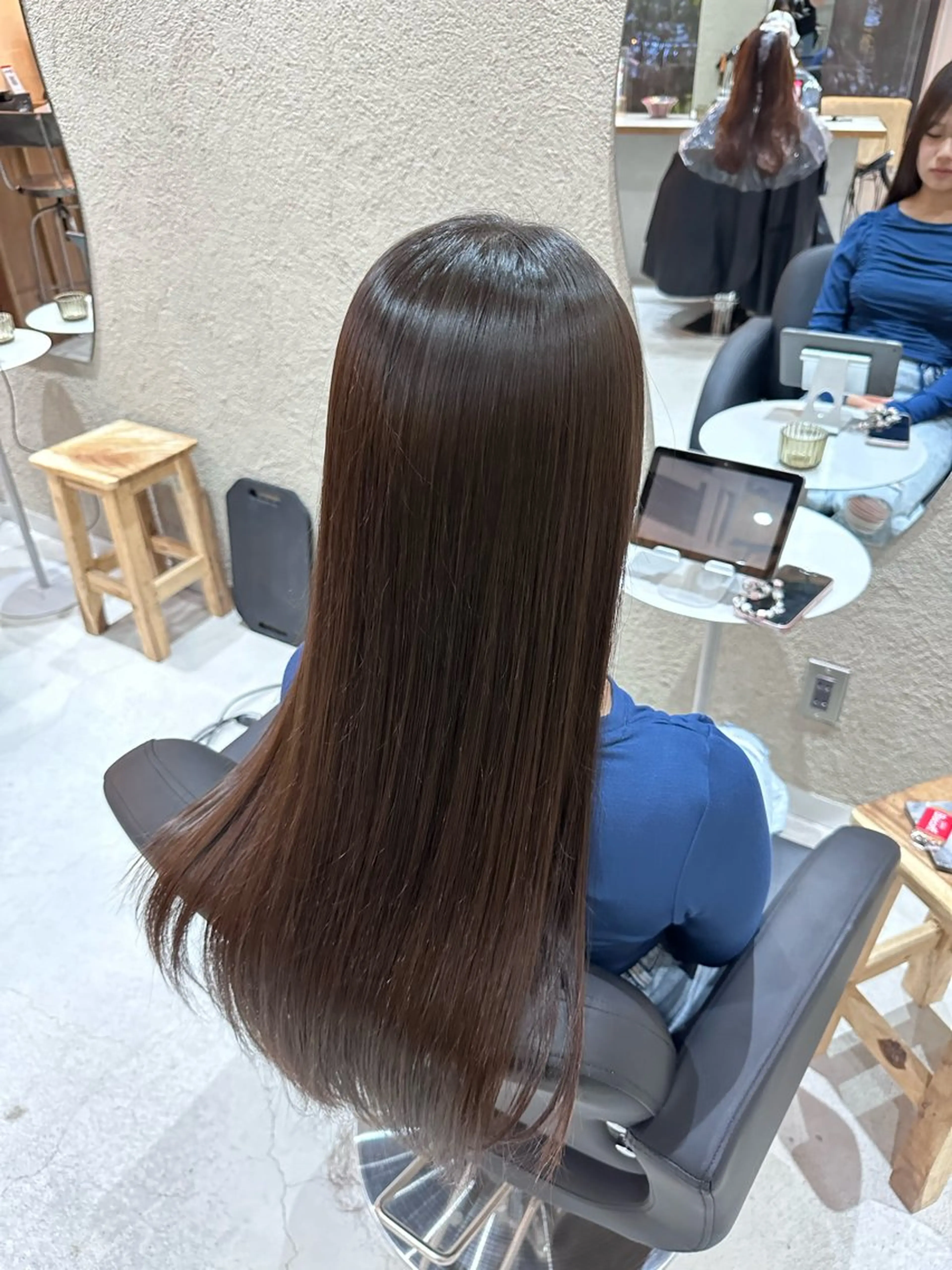 ロング 縮毛矯正 トリートメント ［  ］Shiro所属・Shiro RENのヘアスタイル