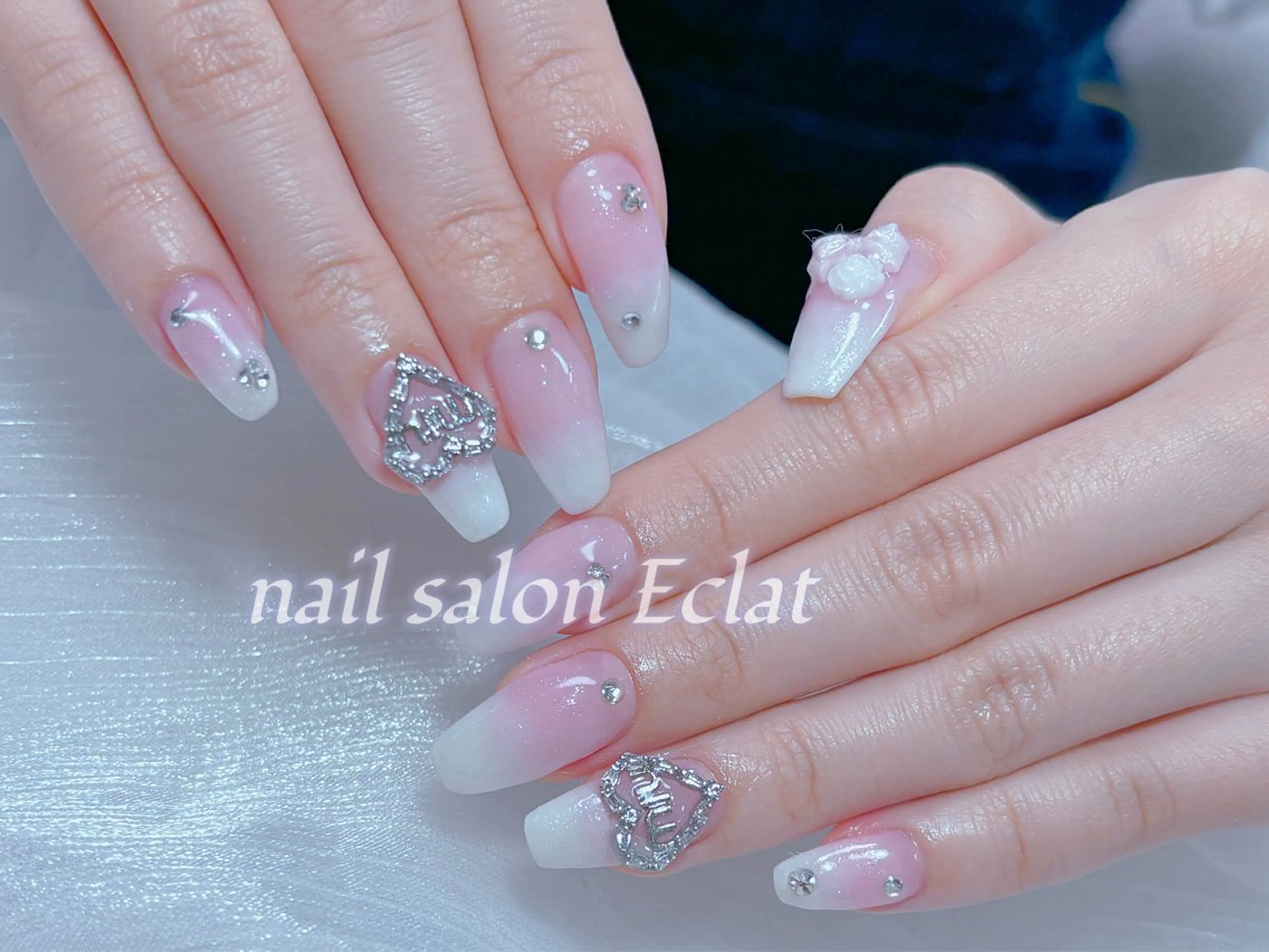 ネイル ハンドネイル ネイルサロンエクラ 🫧Shizukaのネイルデザイン