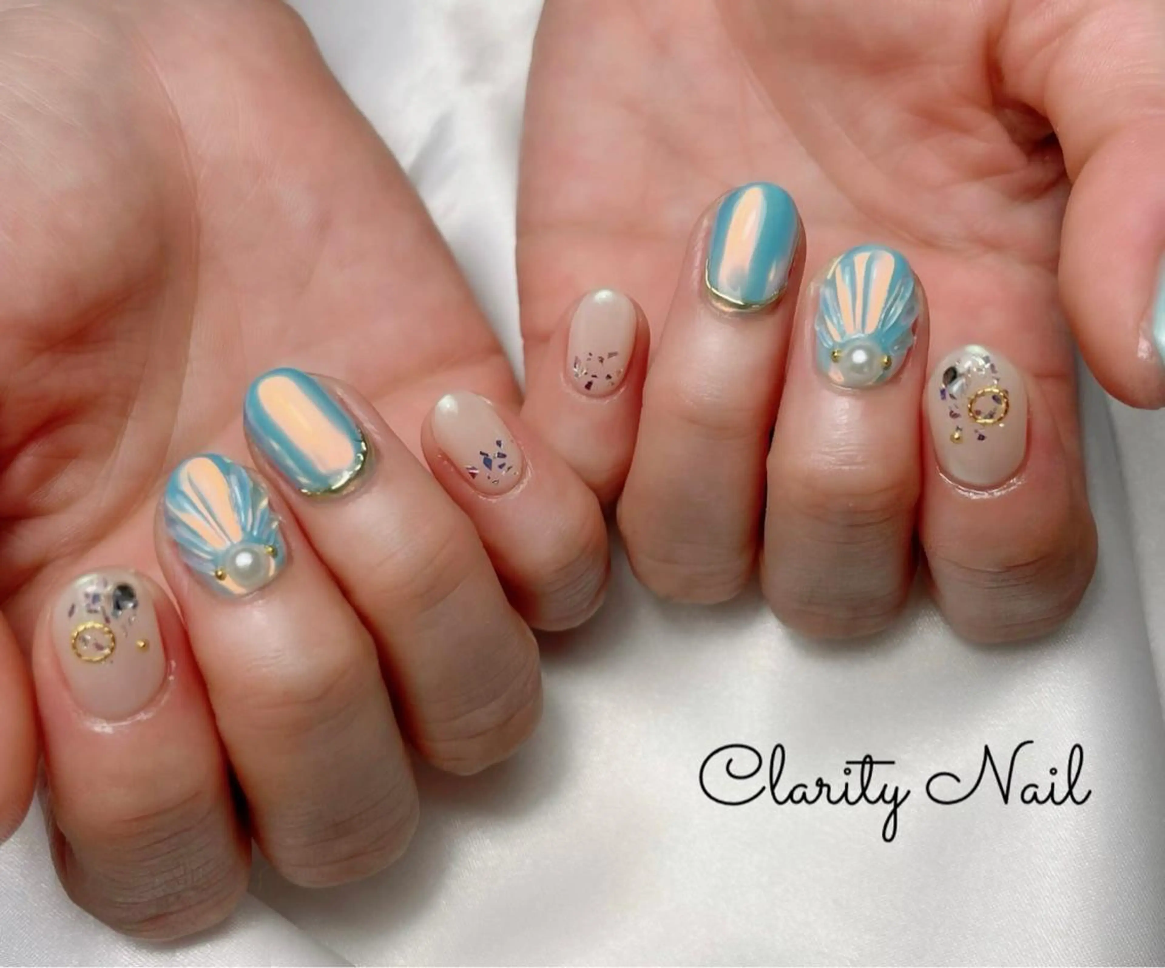 ネイル アートネイル 持ち込み ハンドネイル Clarity Nailのネイルデザイン