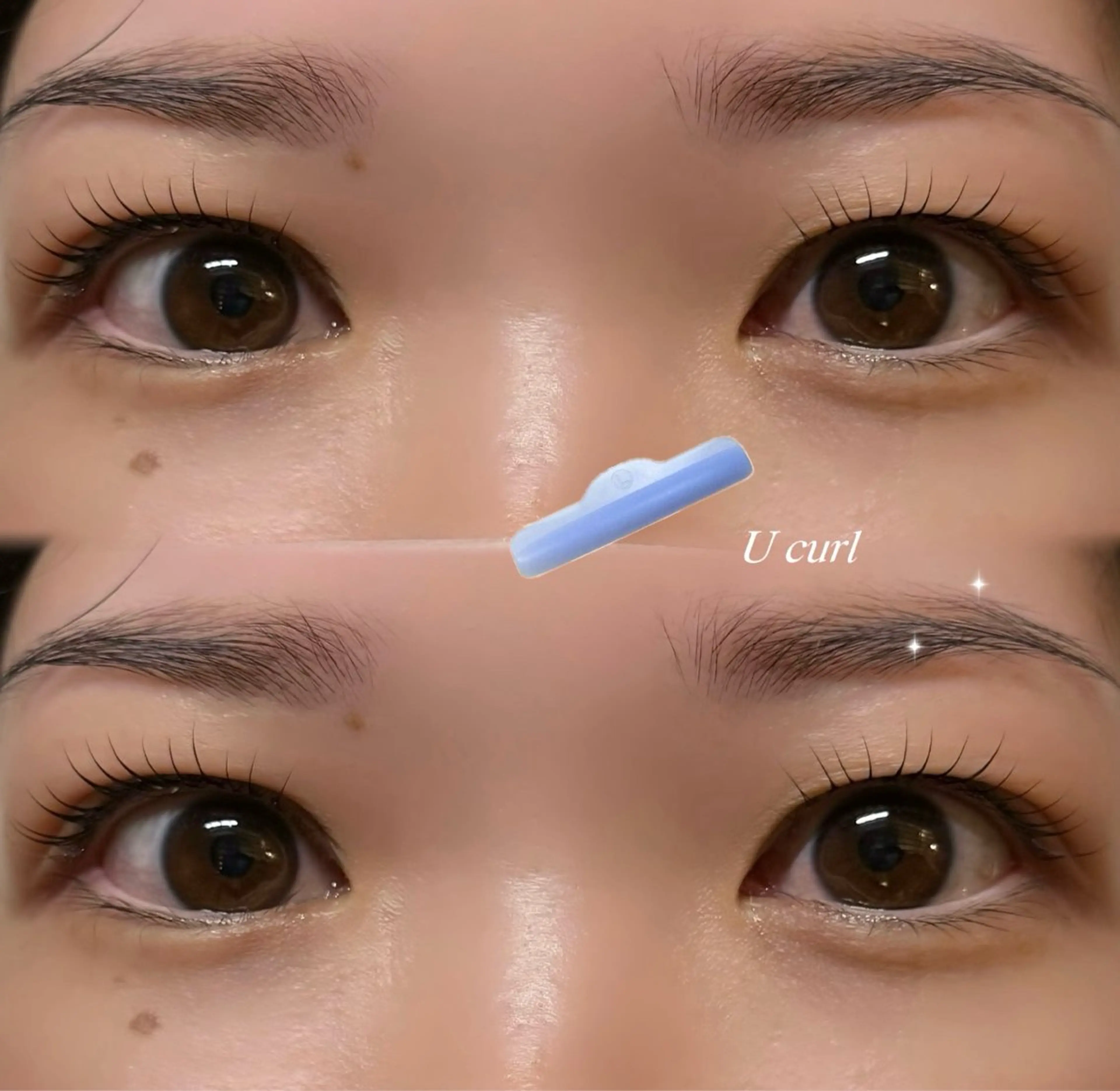 マツエク・マツパ 一重×まつ毛パーマ マツパ 束感マツエク パーマ / yuma୨୧のマツエク・マツパデザイン