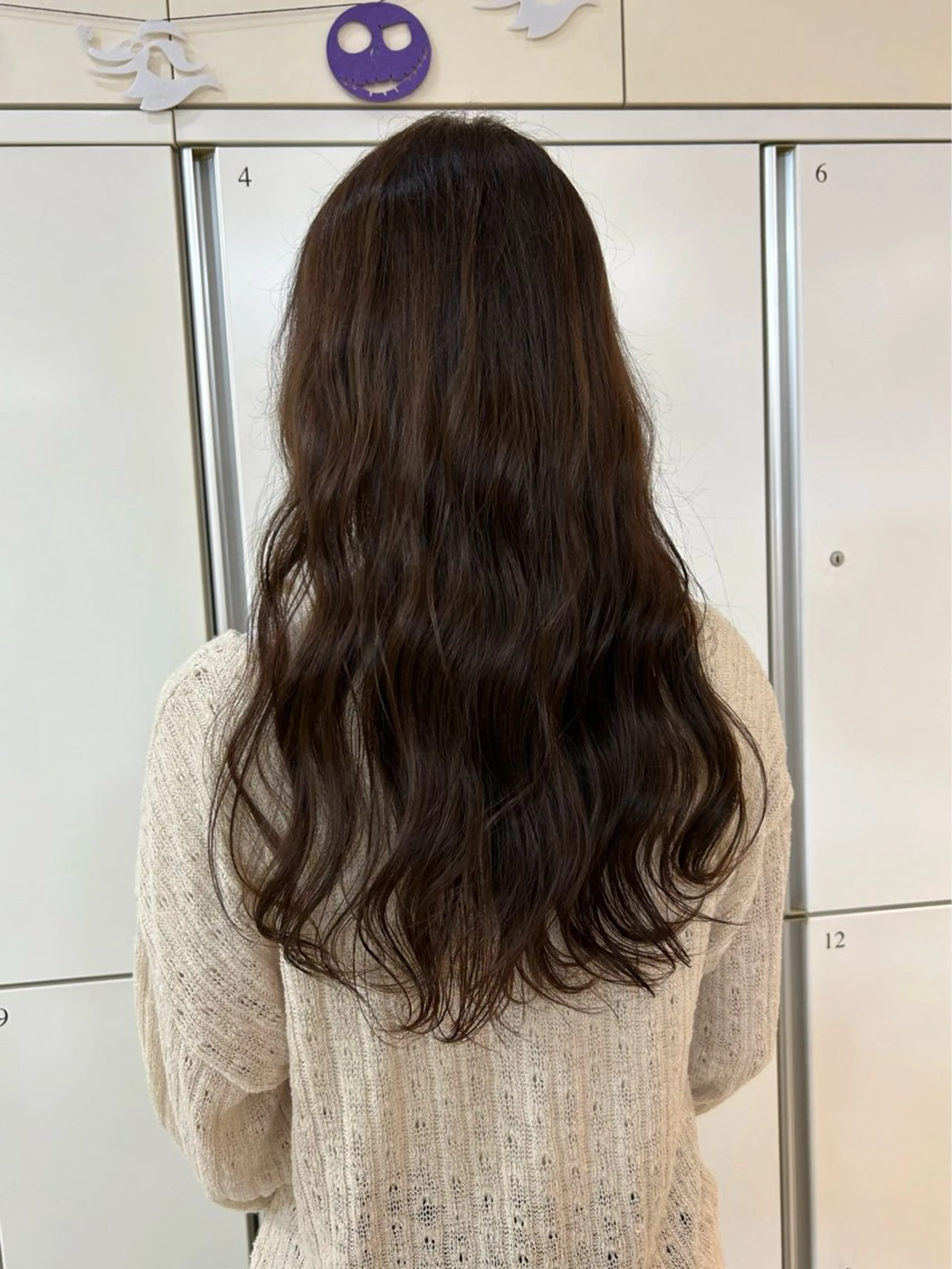 ロング カラー ブラウンカラー ヘアカラー やまもと ほなみのヘアスタイル