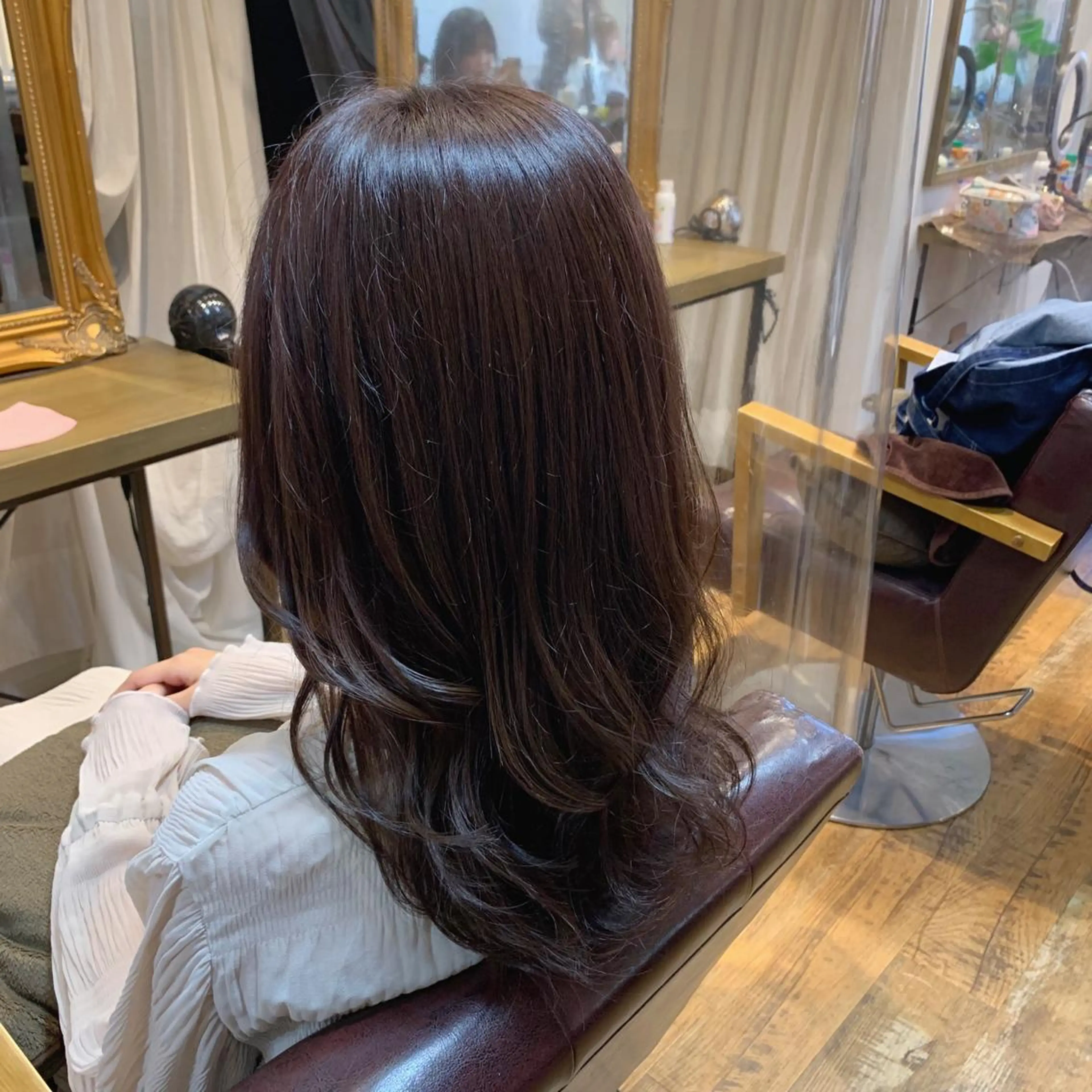 ロング カラー ✨️美髪矯正×似合わ せ艶カラー✨藤田透のヘアスタイル