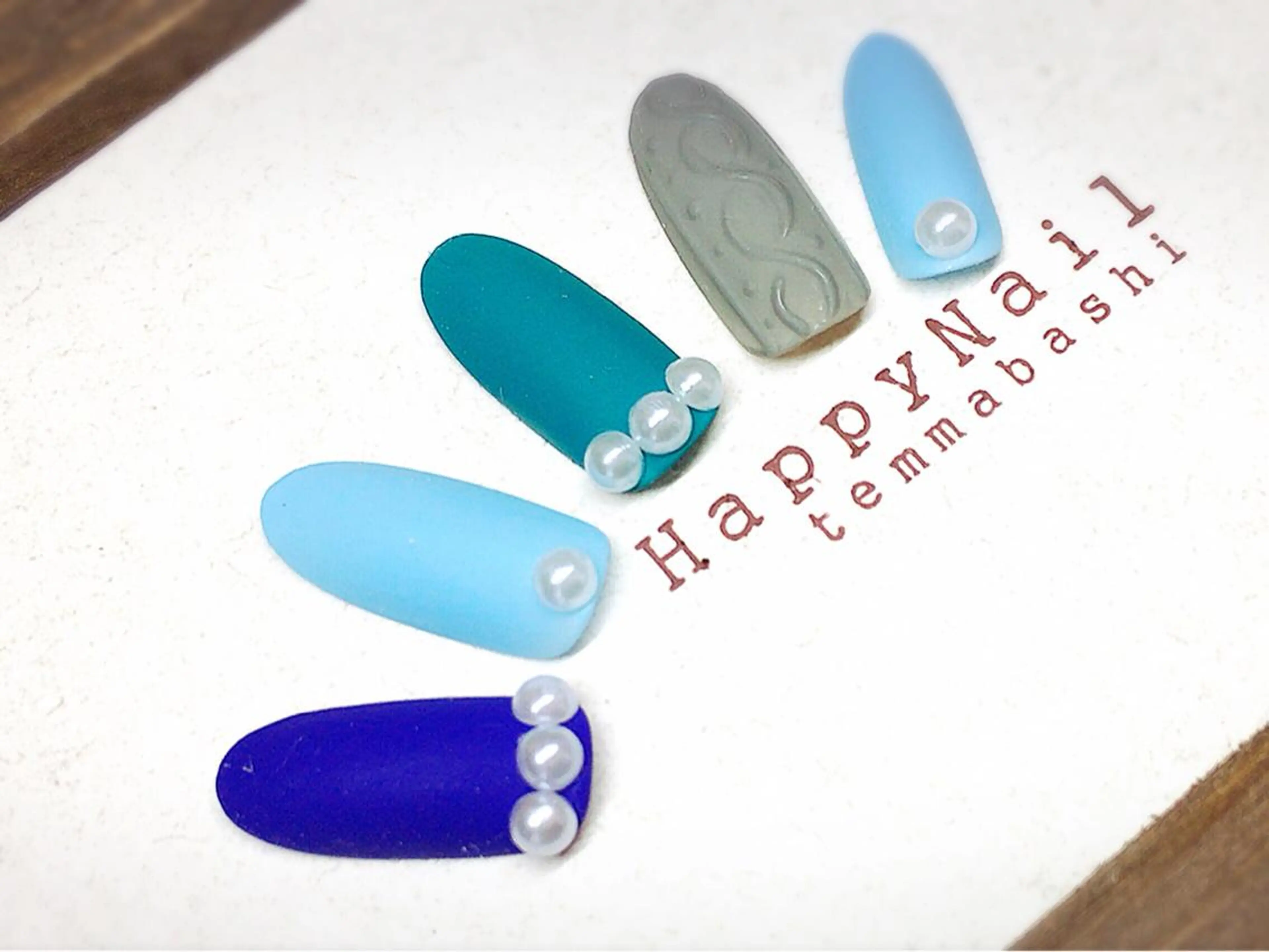 ショート ミディアム セミロング ロング ネイル アートネイル Happy Nailのネイルデザイン