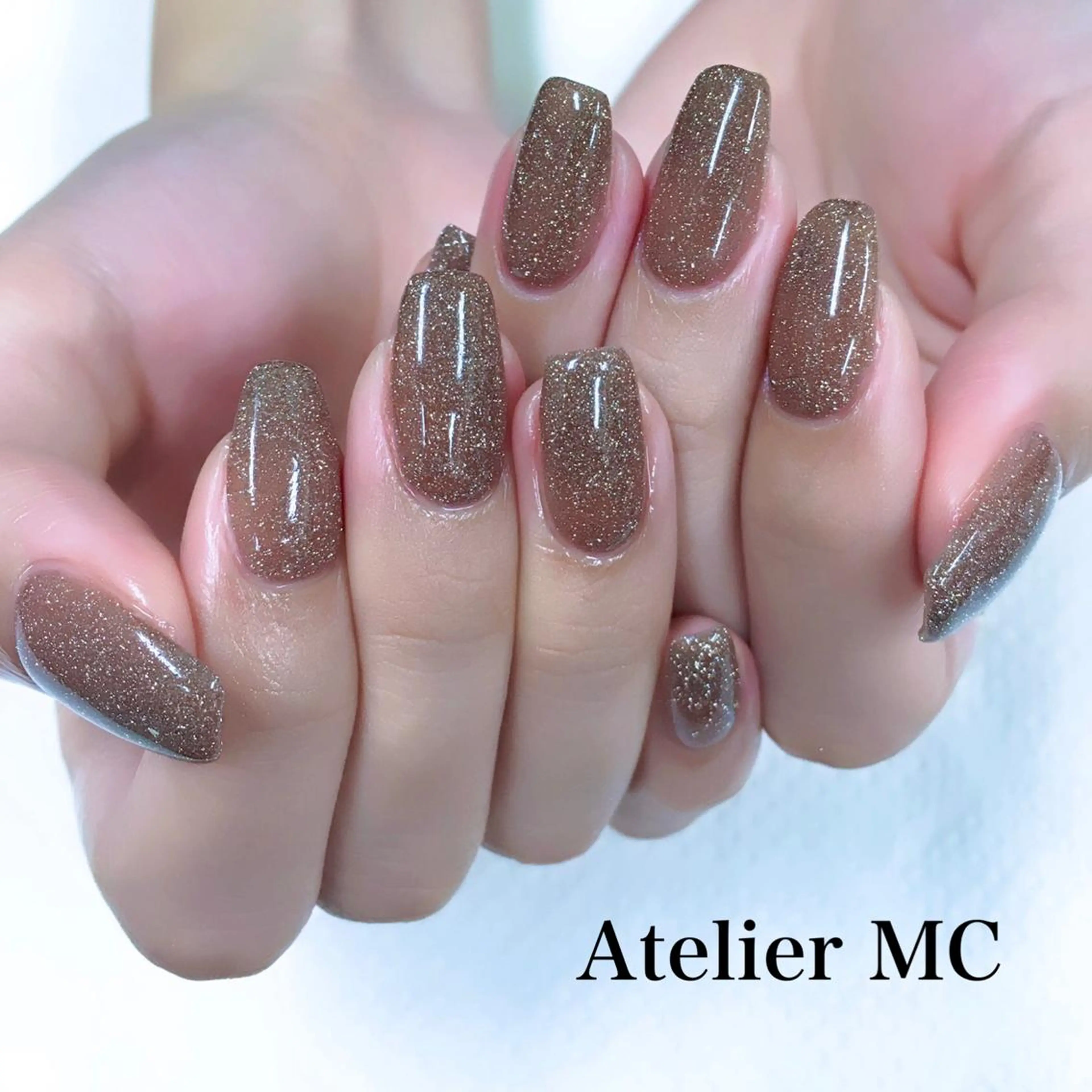 ネイル フラッシュネイル ハンドネイル アトリエ エムシー 【新富町・東銀座】のネイルデザイン