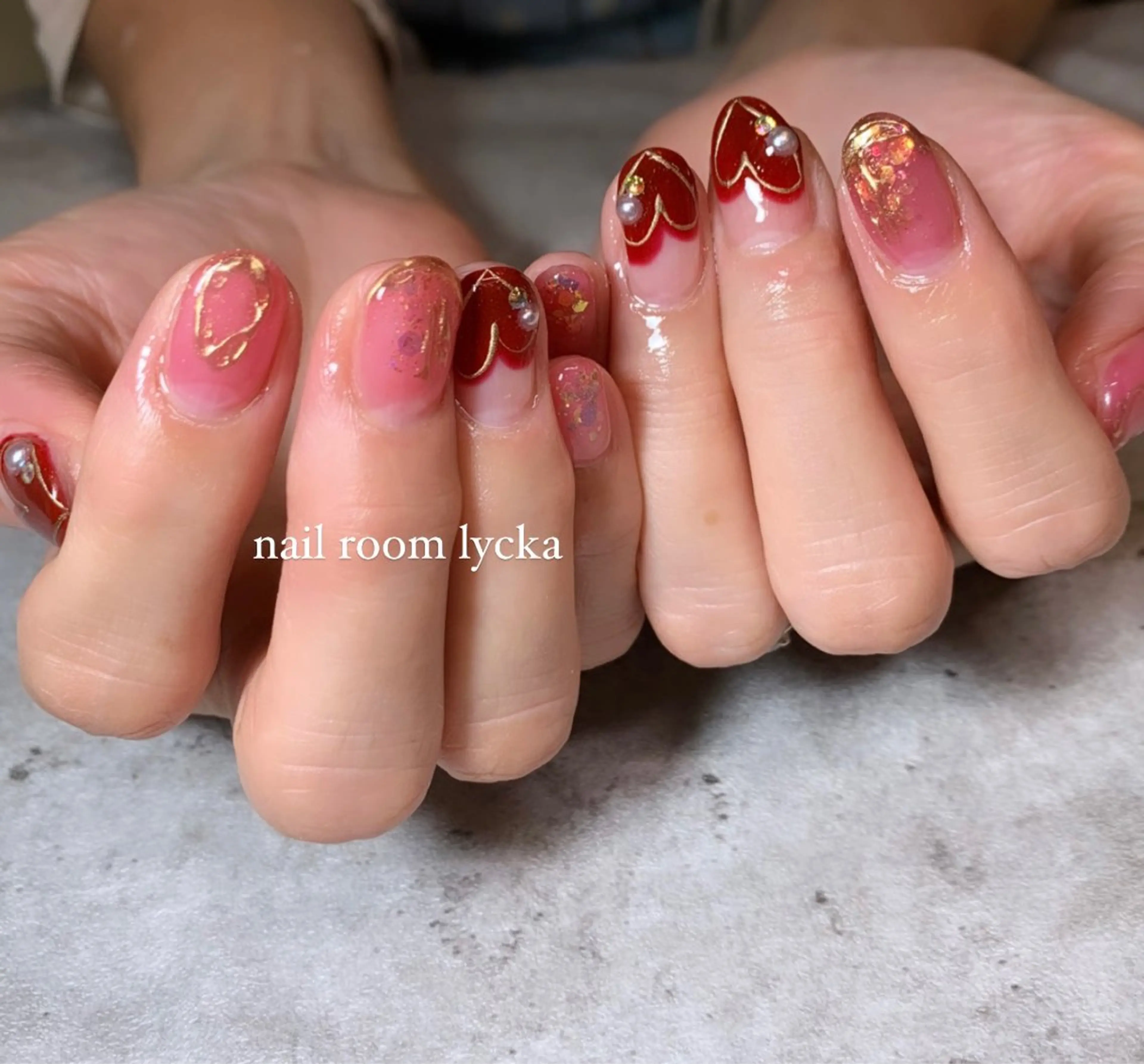 ネイル ﾈｲﾙﾙｰﾑﾘｯｶ 𝐦𝐚𝐲𝐮のネイルデザイン