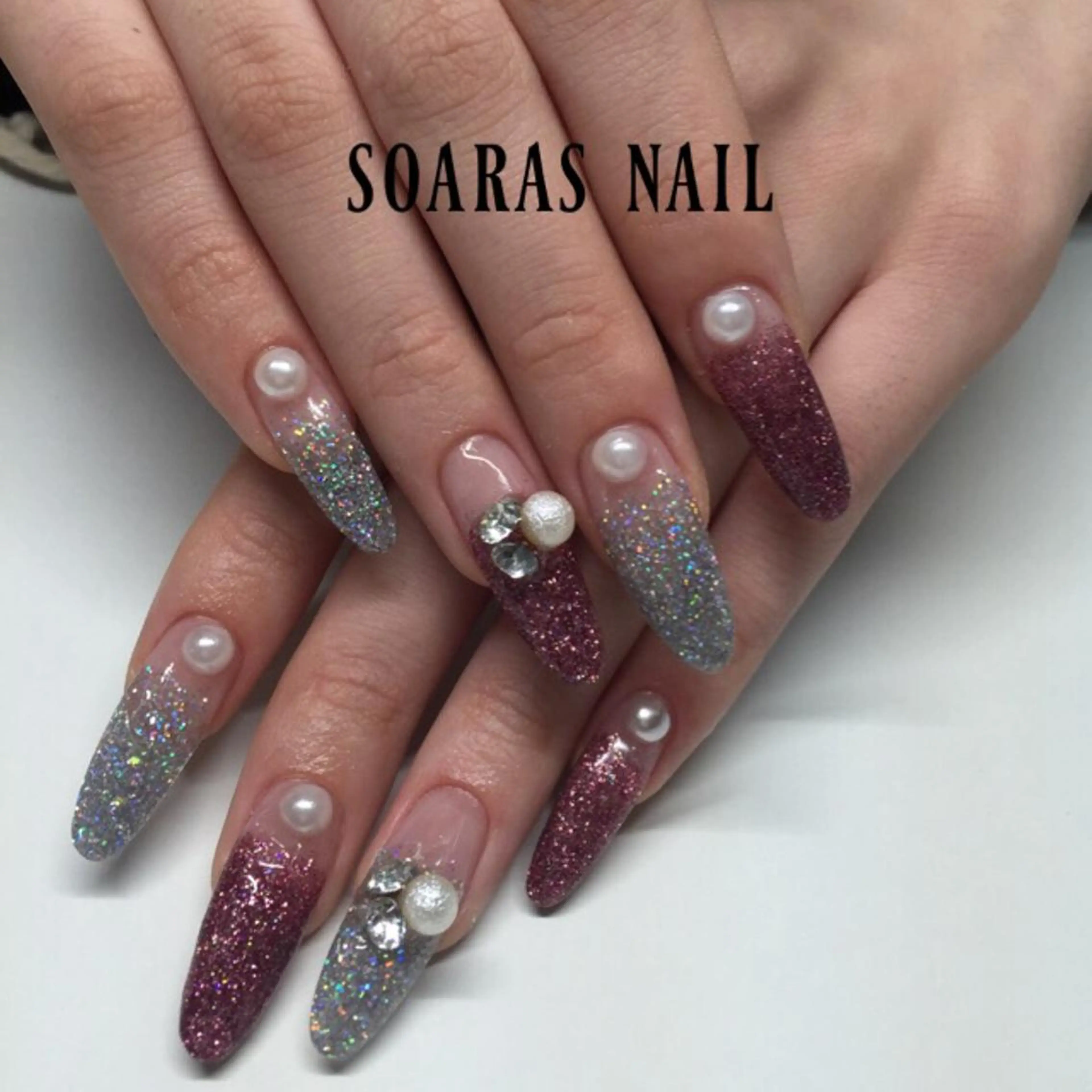 ネイル スカルプネイル soaras nailのネイルデザイン