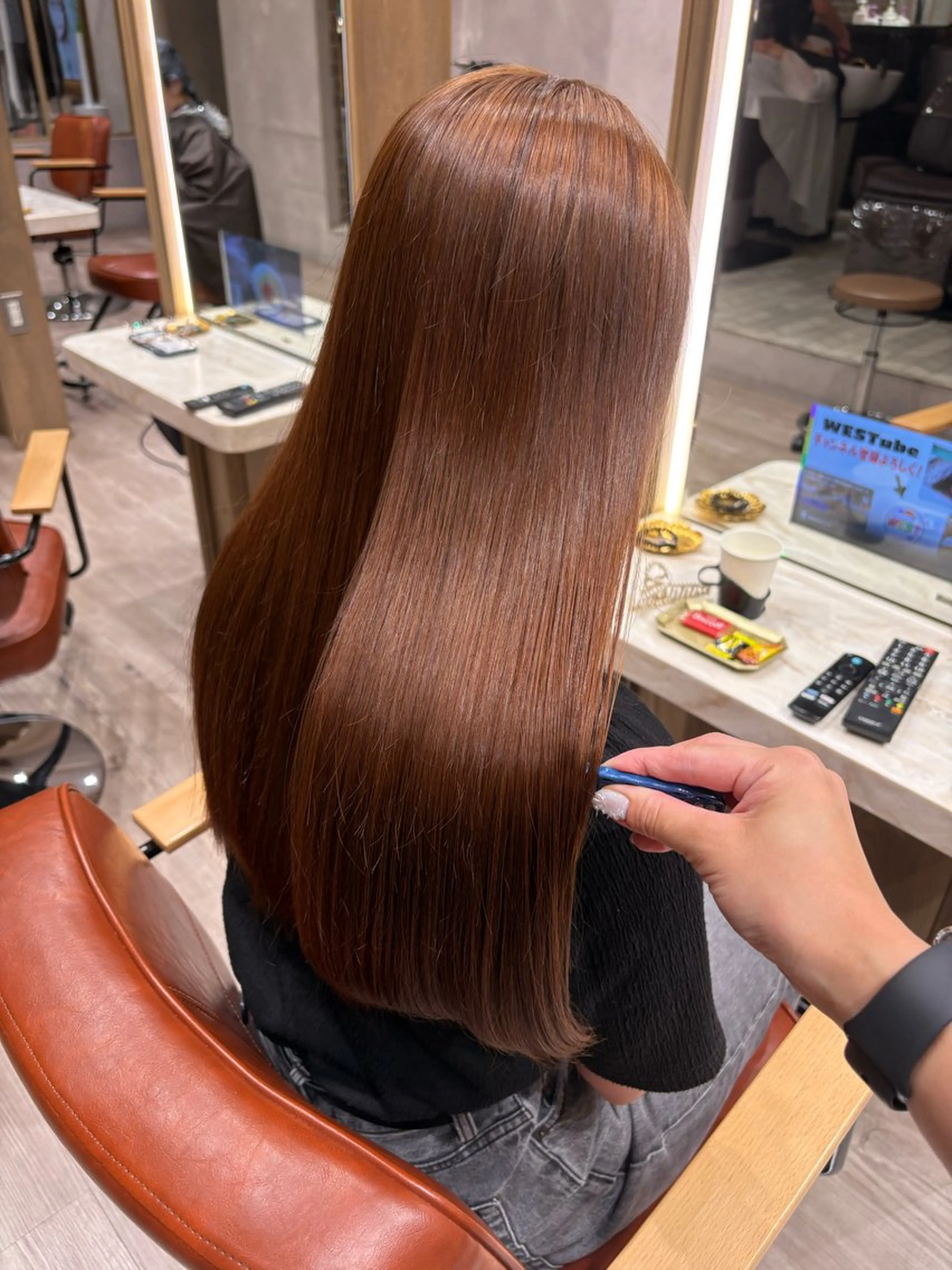 ロング カラー カット ヘアカラー PANOLA所属・🫟ツ カ🫟のヘアスタイル