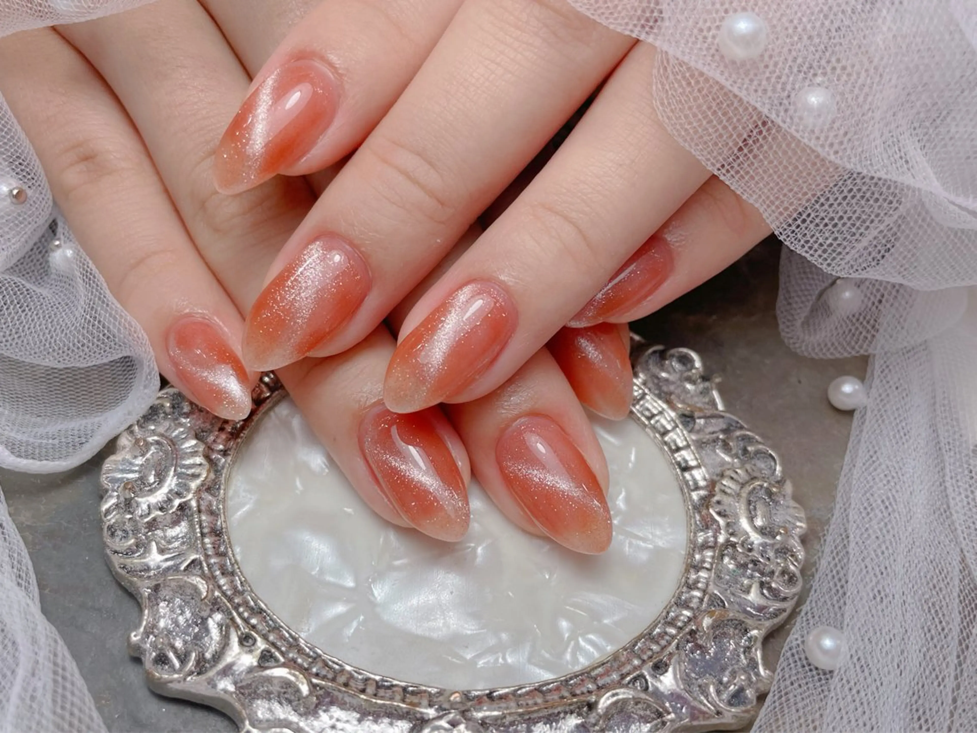 ネイル ハンドネイル マジックミラー所属・マジック ミラーのネイルデザイン