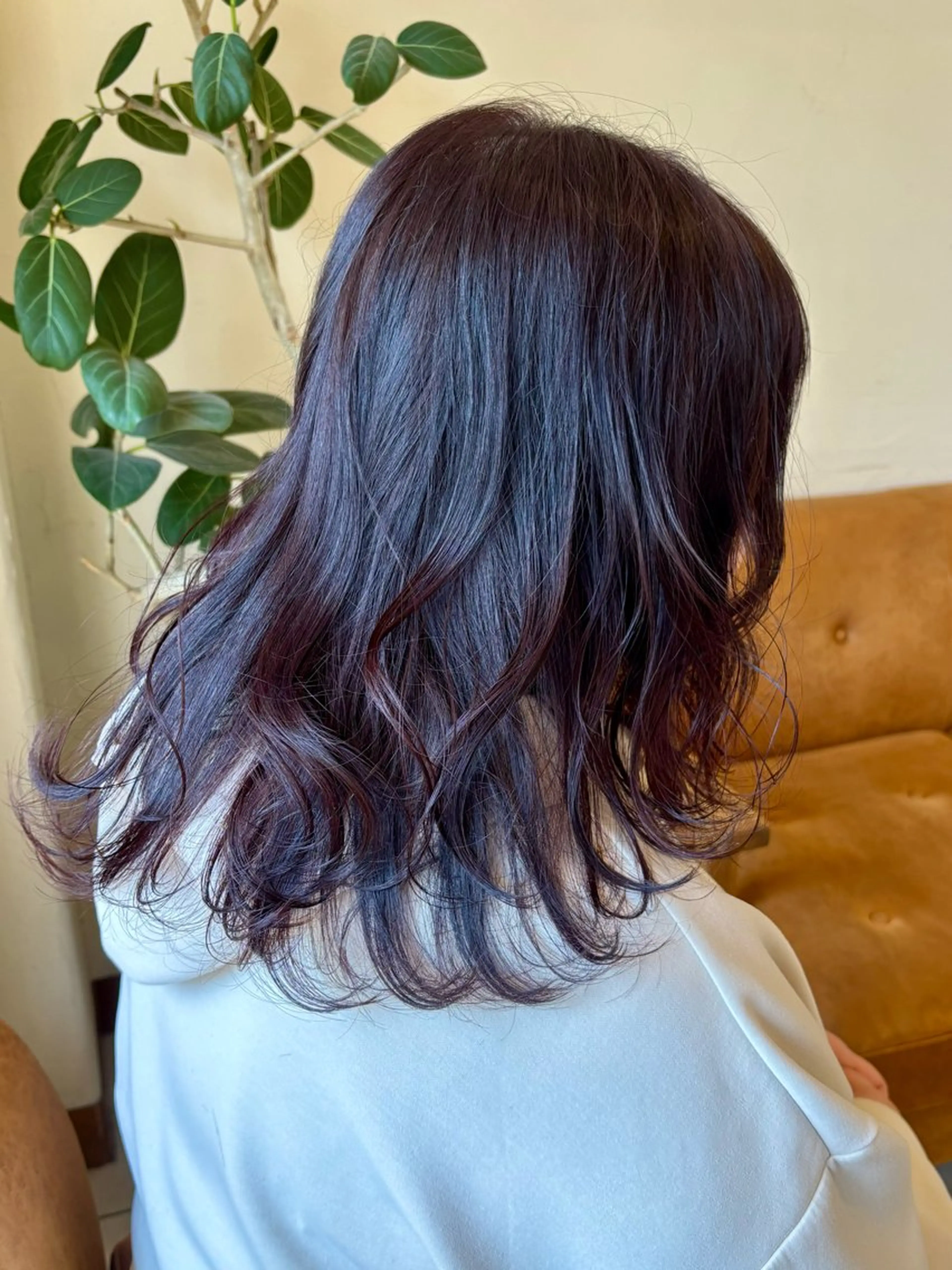 ミディアム 💞暖色艶カラー/ ホウツキカナ🍒のヘアスタイル