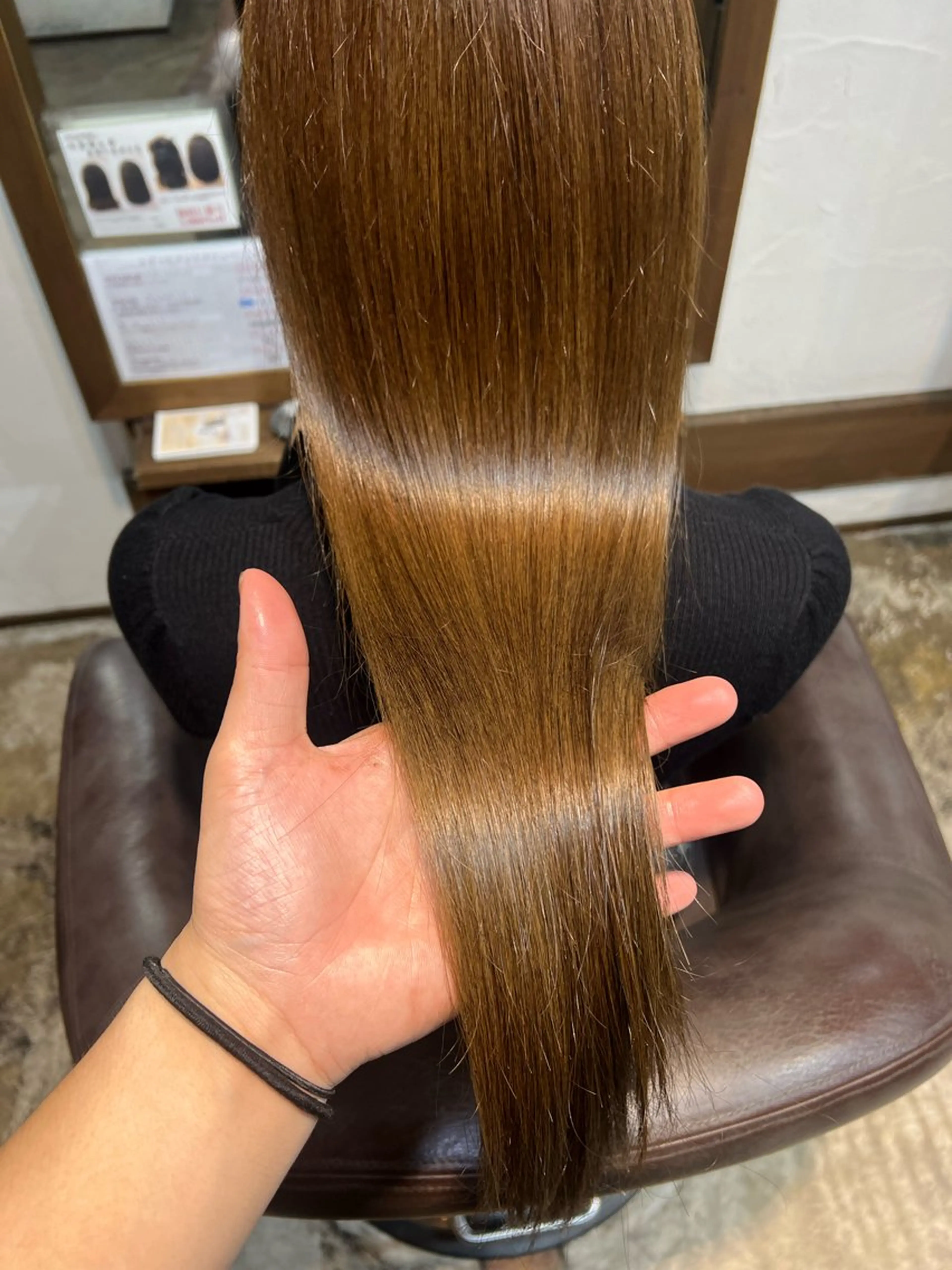 ロング カット ヘアカラー トリートメント ジョリフィーユ高石所属・joliefille 高石店☘️熊澤丈将のヘアスタイル