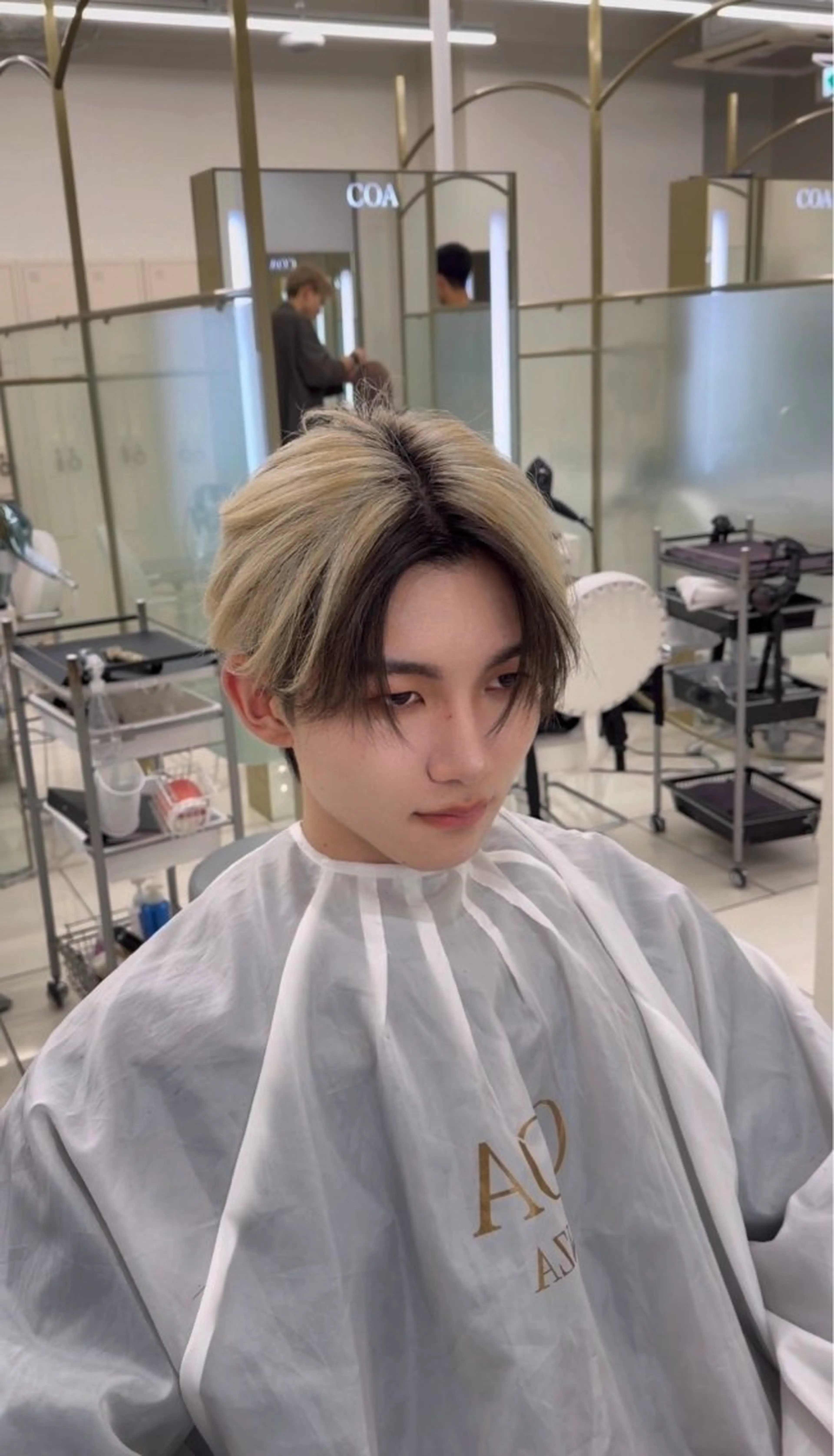 メンズ カット パーマ トリートメント COA GINZA所属・COA GINZA/ Minamiのヘアスタイル