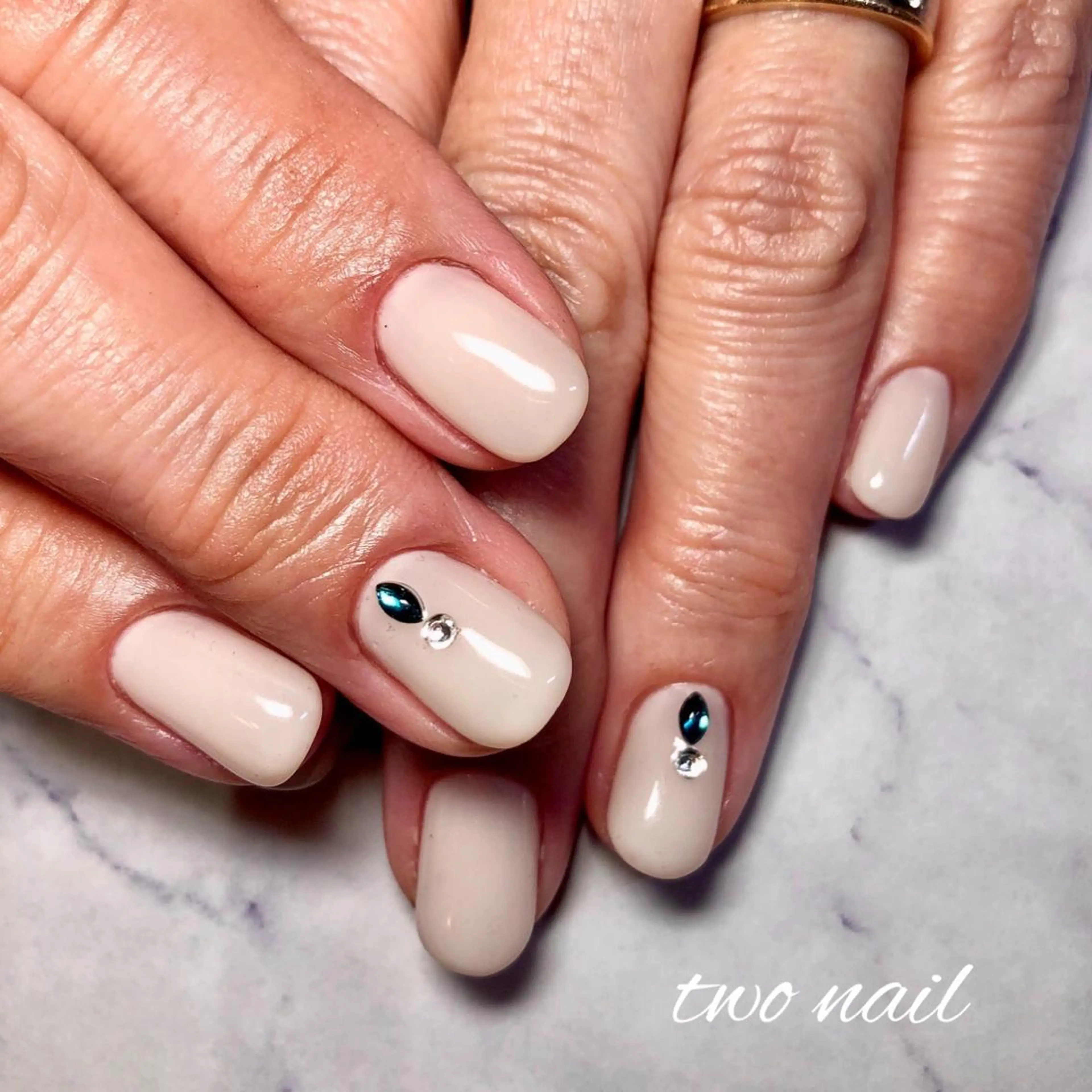 ネイル ハンドネイル two nailのネイルデザイン