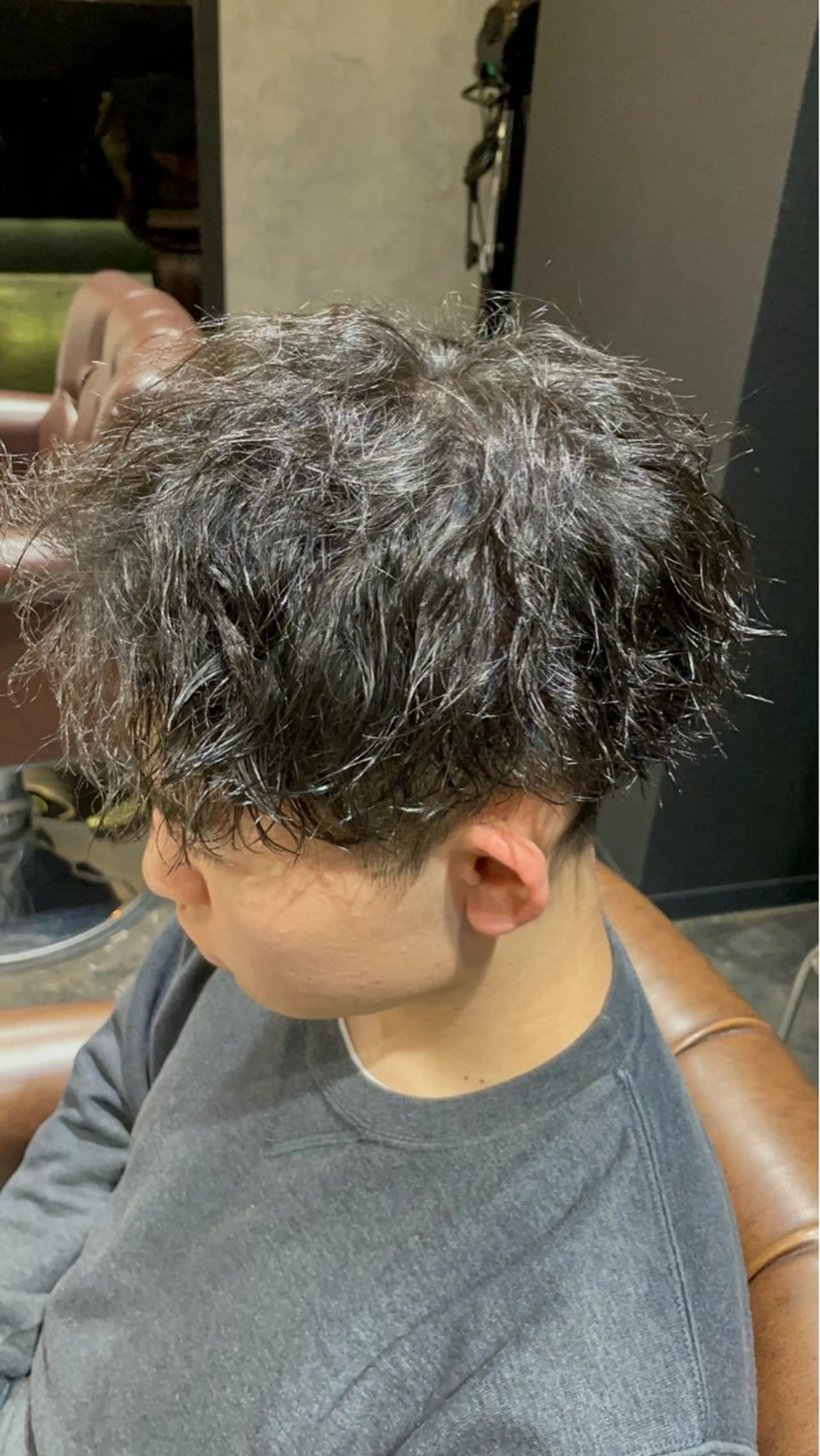 パーマ メンズ カット パーマ 💈メンズ職人 ルキト💈のヘアスタイル