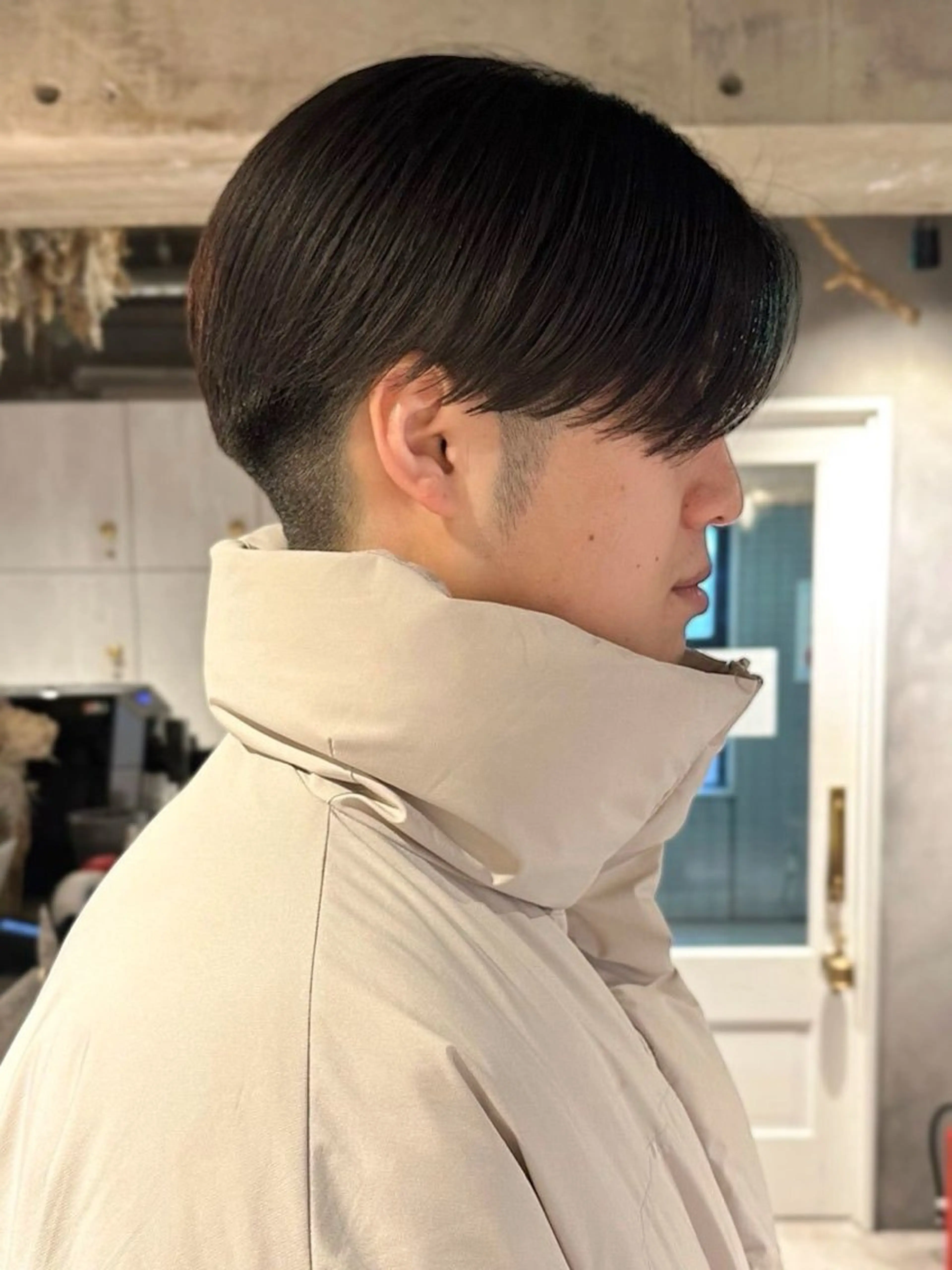 ショート メンズ センターパート メンズショート 刈り上げ ショートヘア カット 内藤　宏紀 tidasmileのヘアスタイル