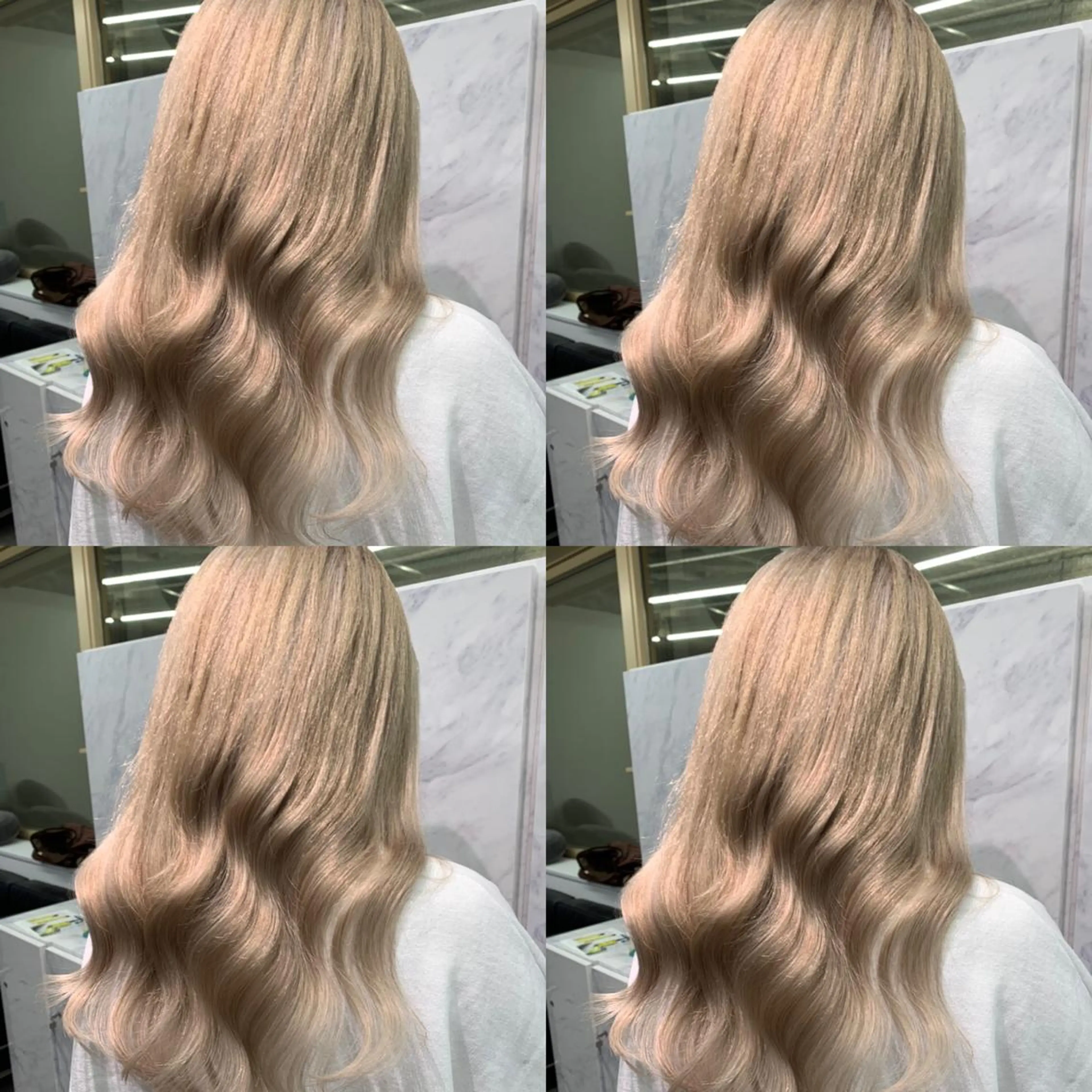 ロング ヘアカラー エクステ プルエクステ 🖤MIYUのヘアスタイル