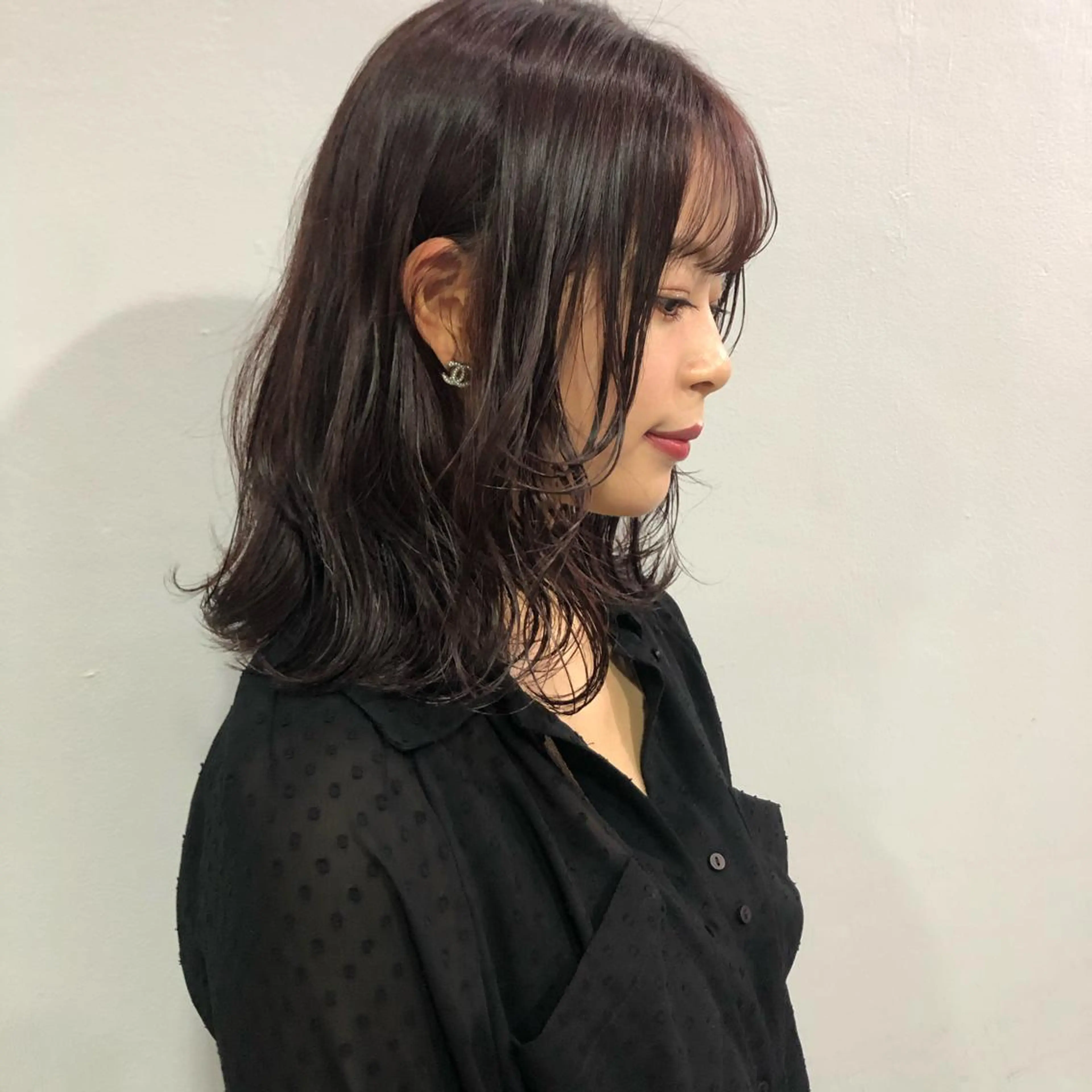 ミディアム カラー パーマ 当日予約大歓迎💗 依田瑞希のヘアスタイル