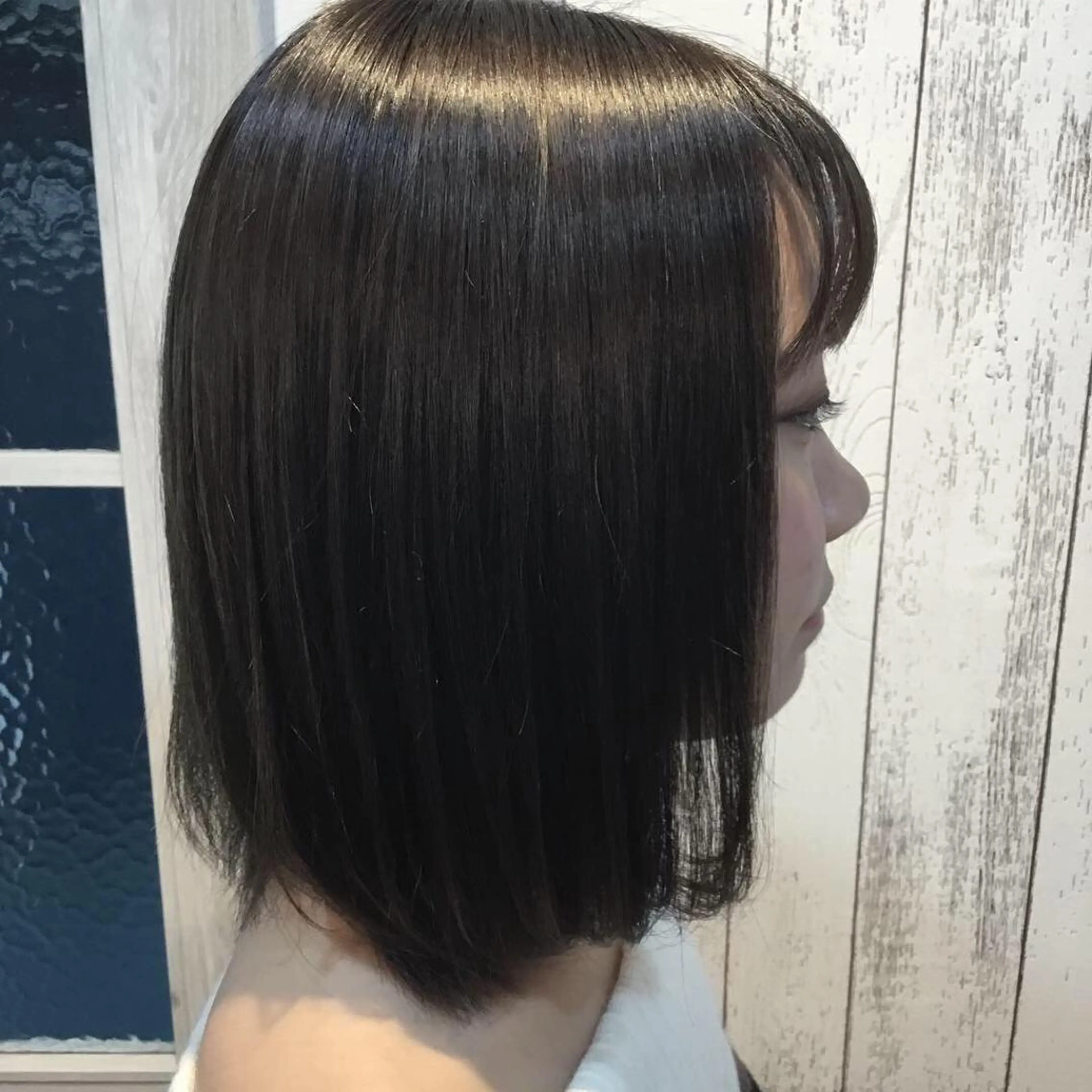 ミディアム カラー パーマ embrace エンブレイスのヘアスタイル